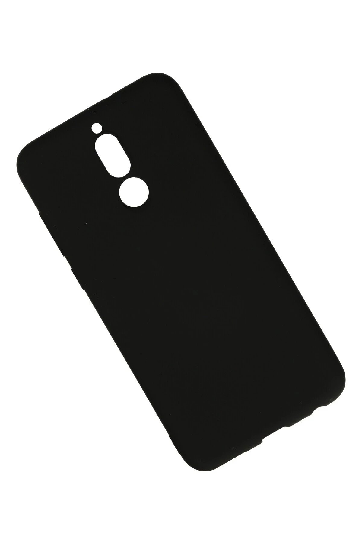 Newface Huawei Mate 10 Lite Kılıf Nano içi Kadife Silikon - Siyah