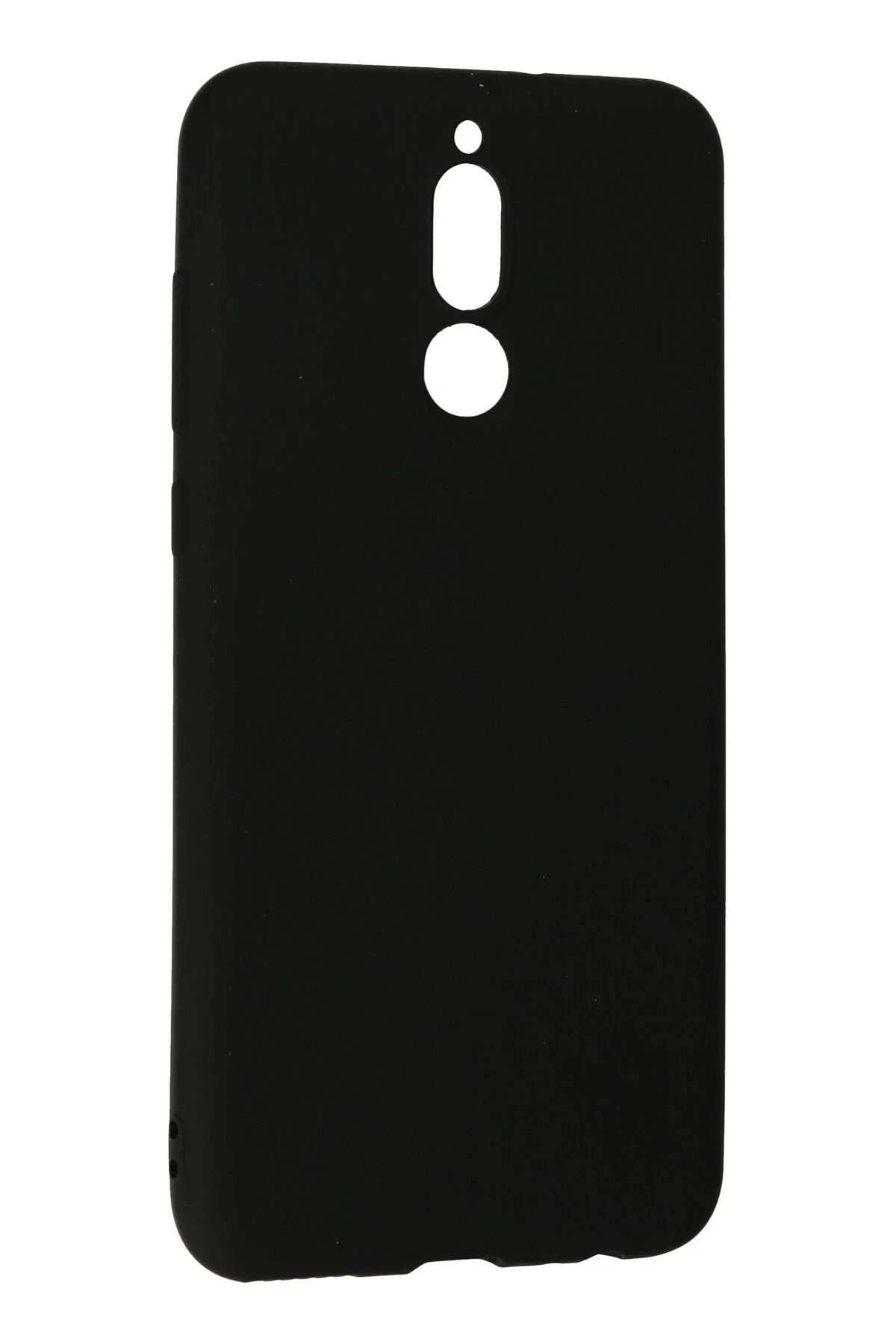 Newface Huawei Mate 10 Lite Kılıf Nano içi Kadife Silikon - Siyah