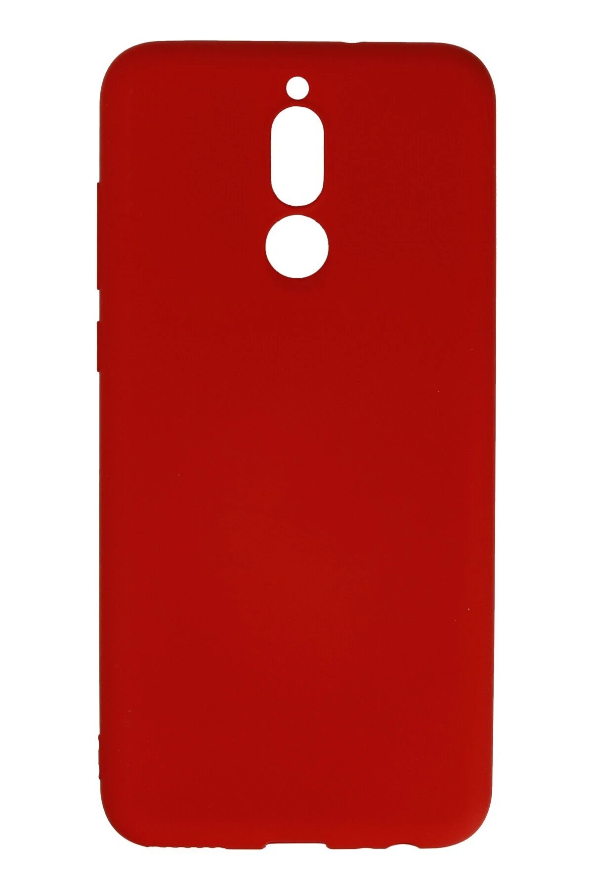 Newface Huawei Mate 10 Lite Kılıf Nano içi Kadife Silikon - Kırmızı