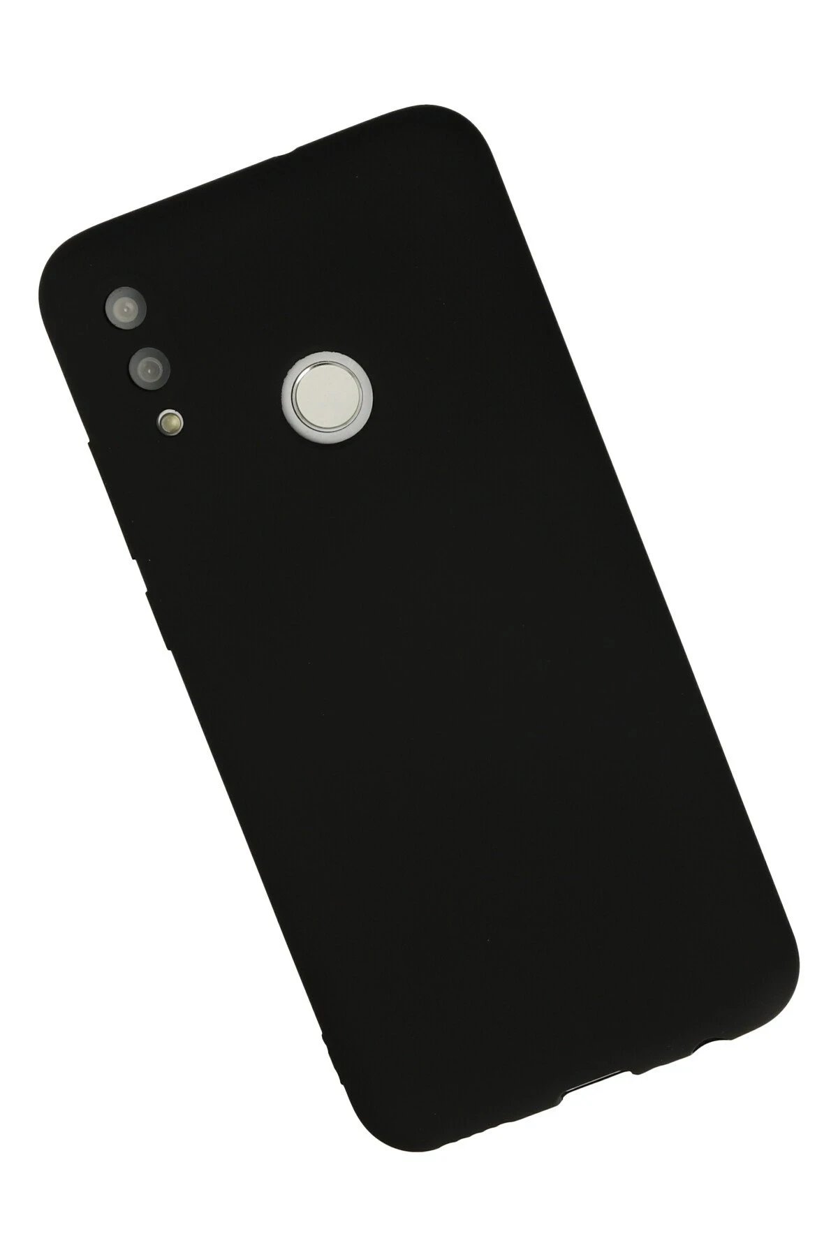 Newface Huawei P Smart 2019 Kılıf Nano içi Kadife Silikon - Siyah