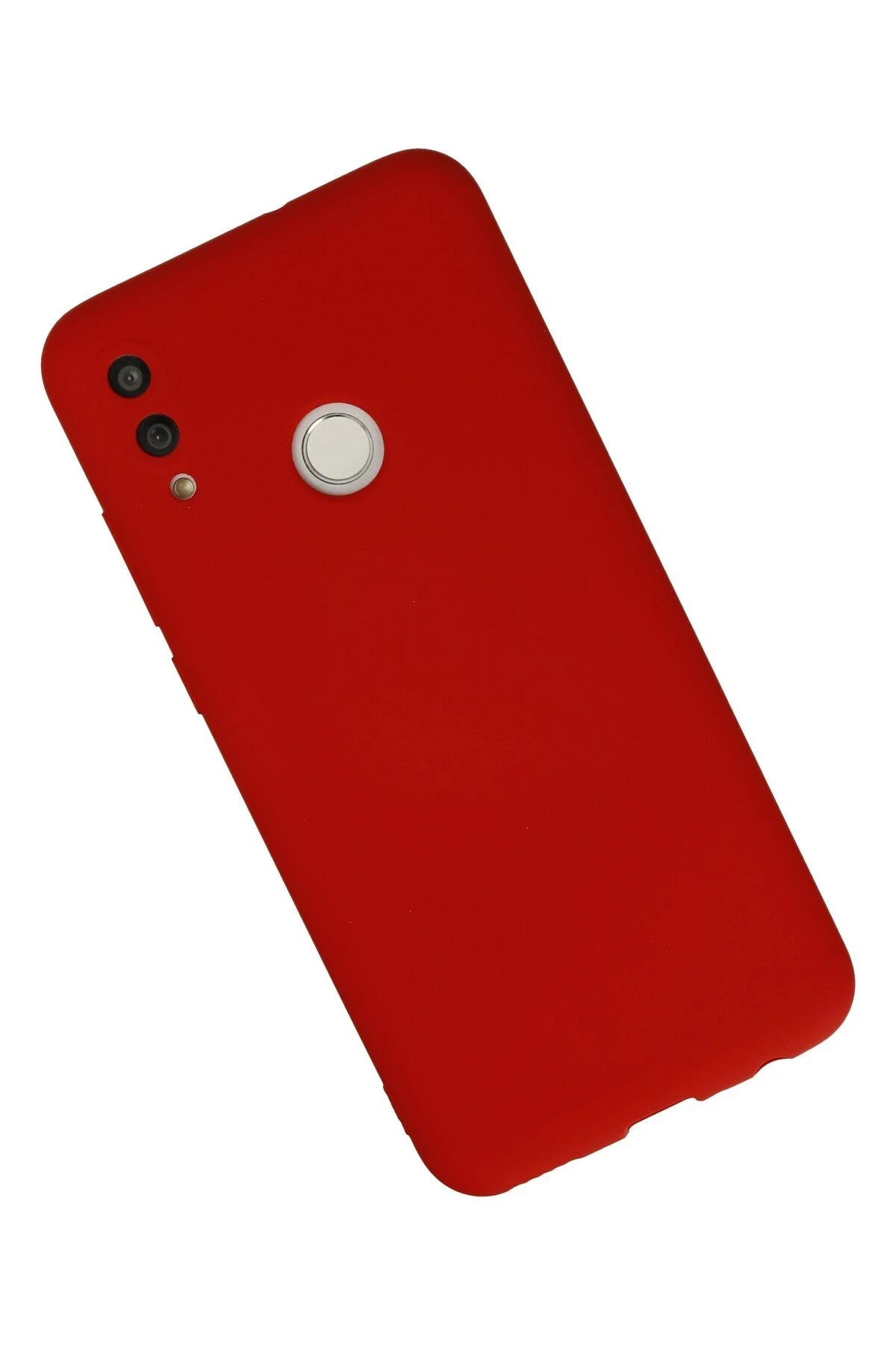 Newface Huawei P Smart 2019 Kılıf Nano içi Kadife Silikon - Kırmızı