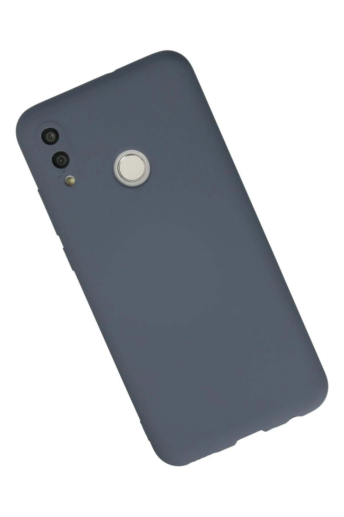 Newface Huawei P Smart 2019 Kılıf Nano içi Kadife Silikon - Gri