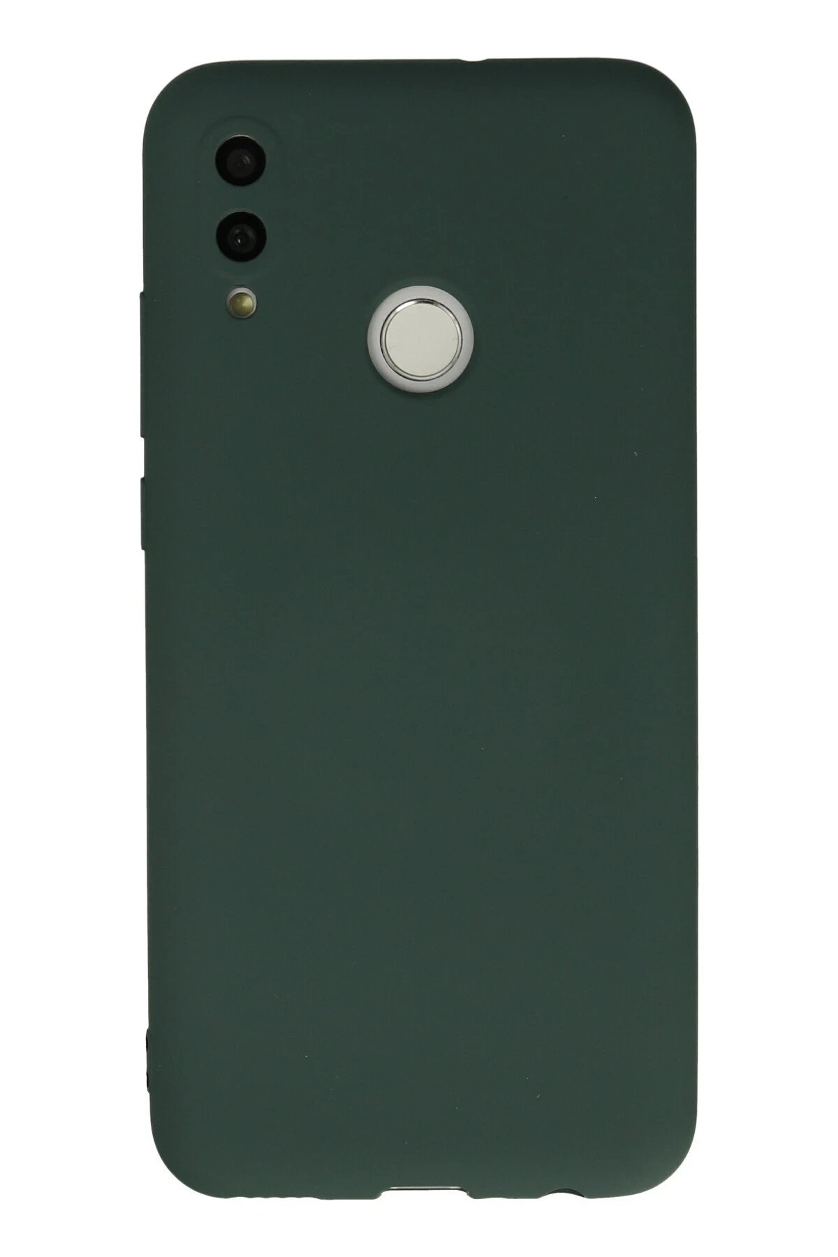 Newface Huawei P Smart 2019 Kılıf Nano içi Kadife Silikon - Koyu Yeşil