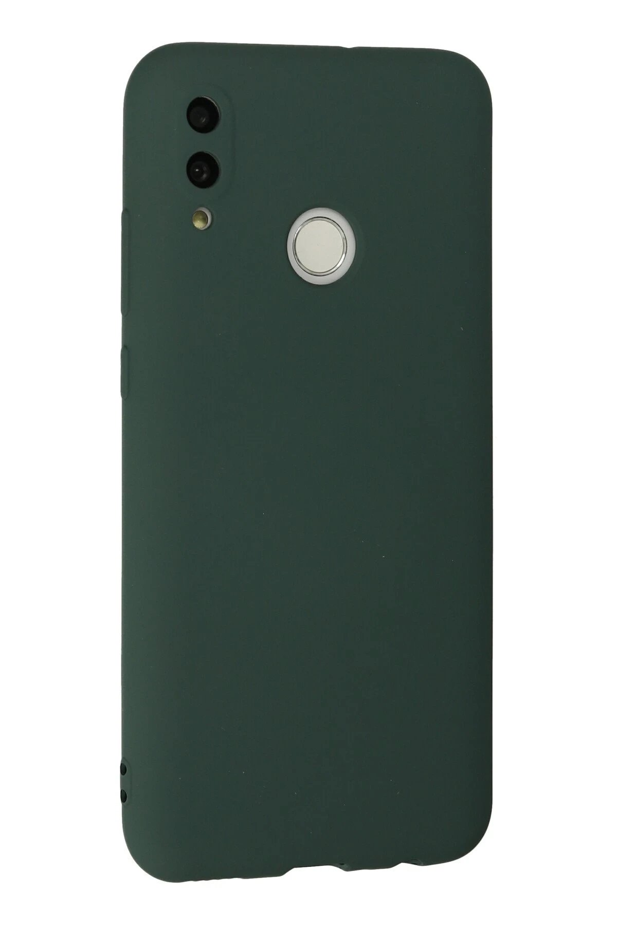 Newface Huawei P Smart 2019 Kılıf Nano içi Kadife Silikon - Koyu Yeşil