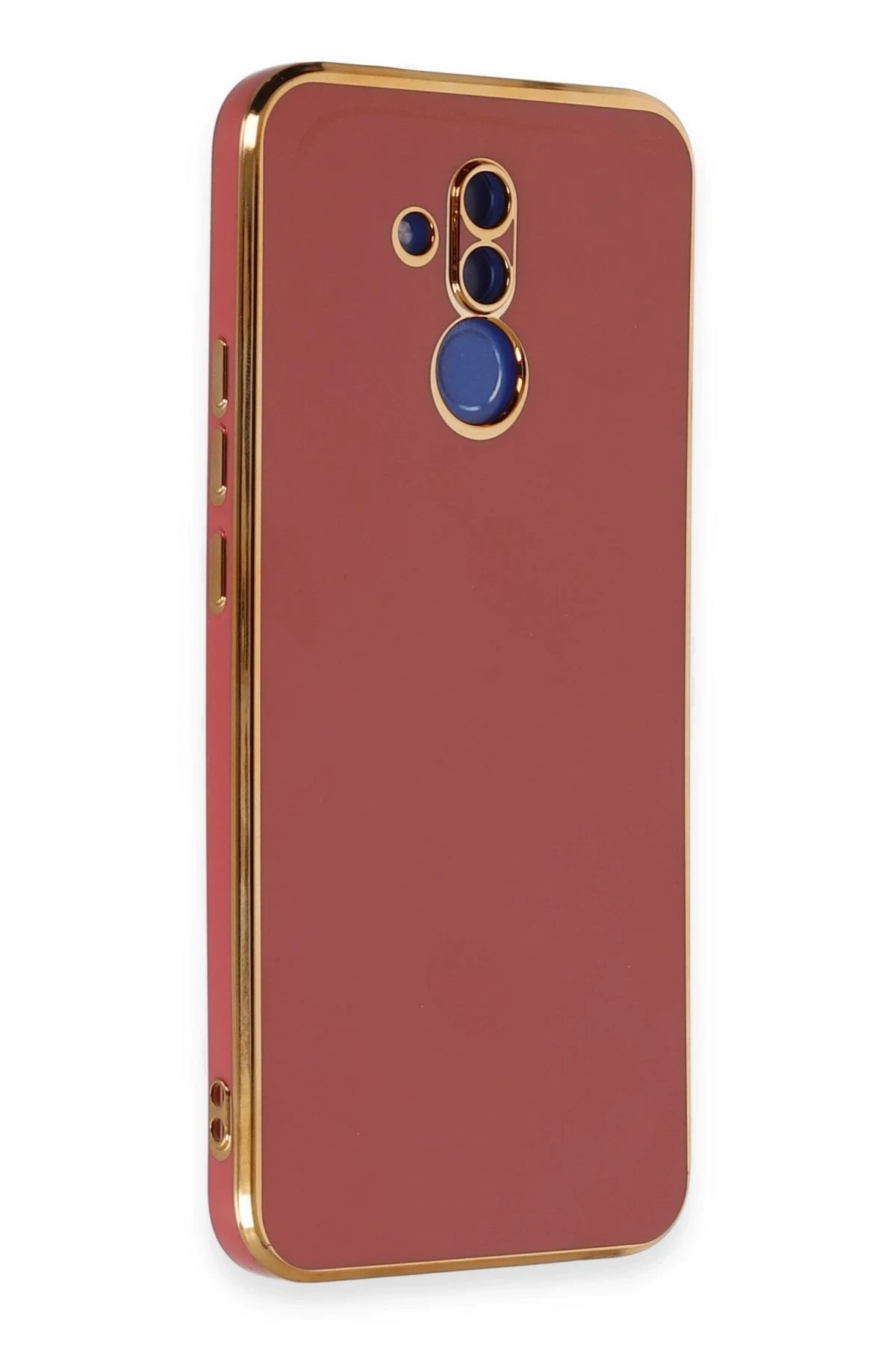 Newface Huawei Mate 20 Lite Kılıf Volet Silikon - Kırmızı