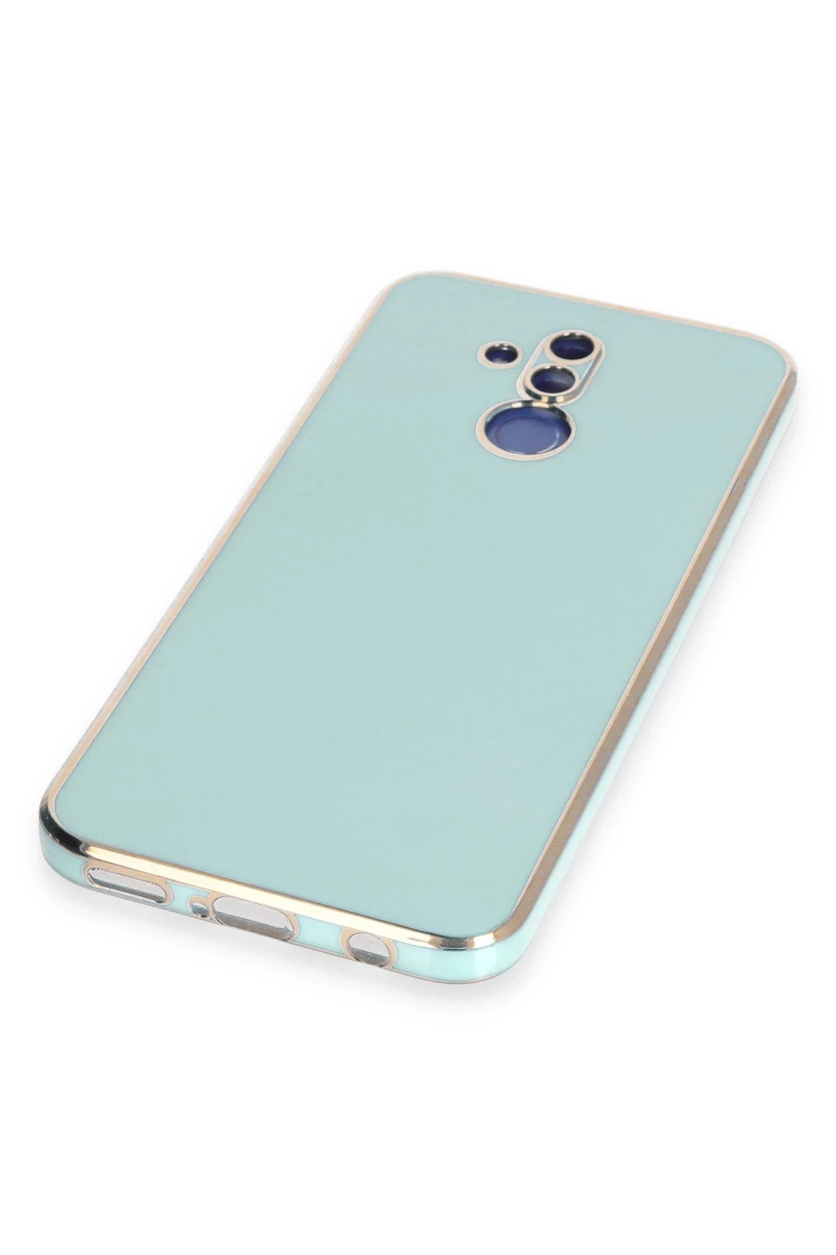 Newface Huawei Mate 20 Lite Kılıf Volet Silikon - Açık Yeşil