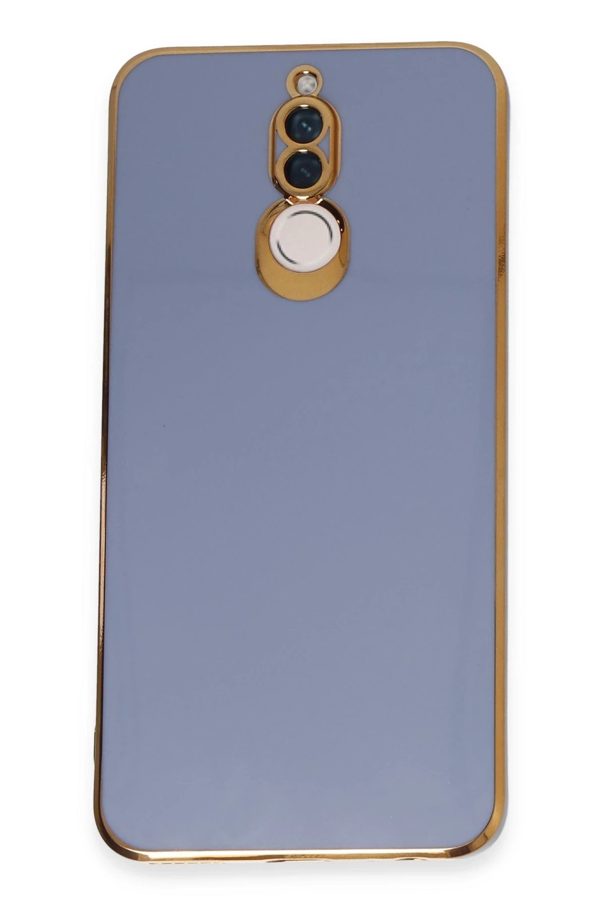 Newface Huawei Mate 10 Lite Kılıf Volet Silikon - Mavi