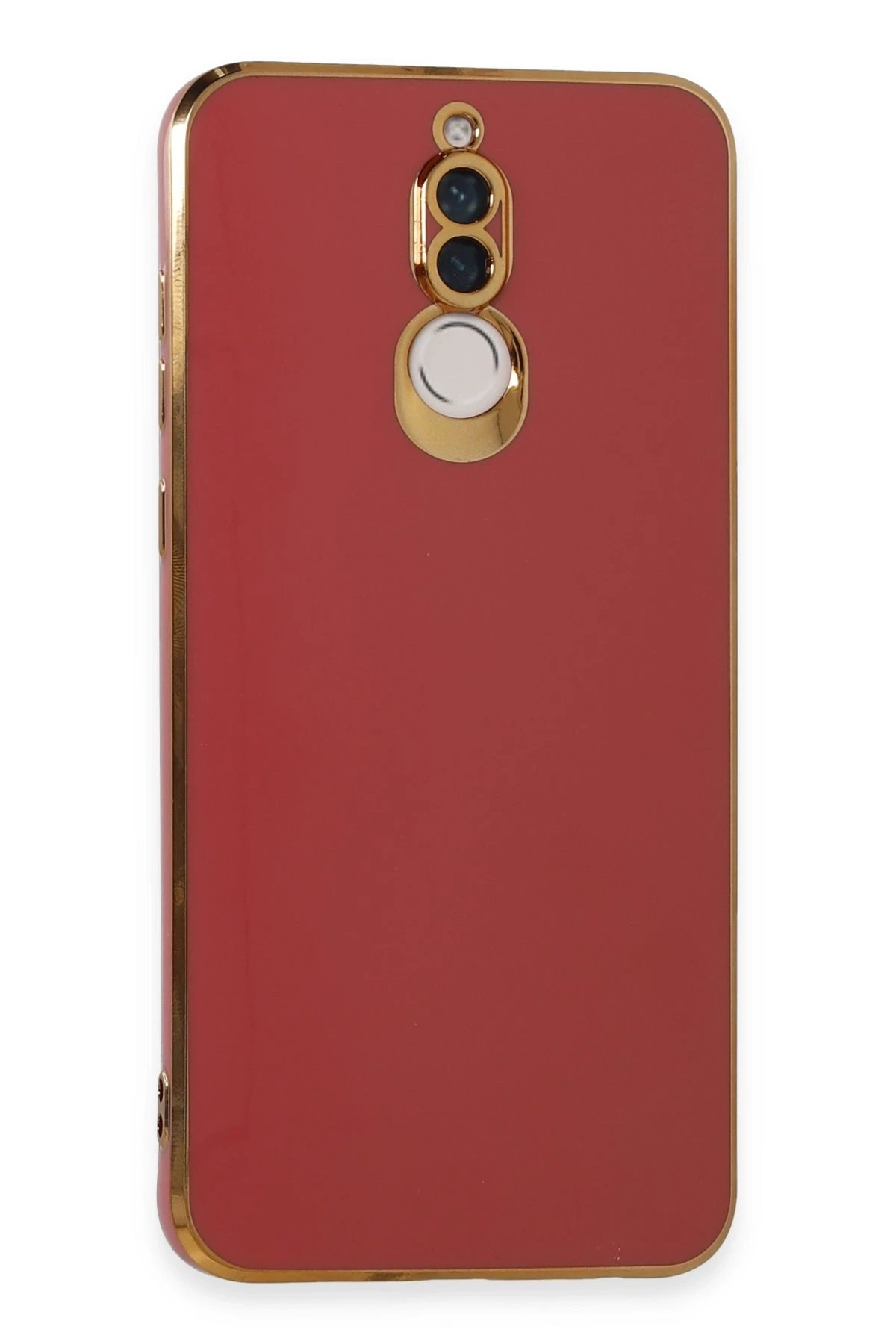 Newface Huawei Mate 10 Lite Kılıf Volet Silikon - Kırmızı