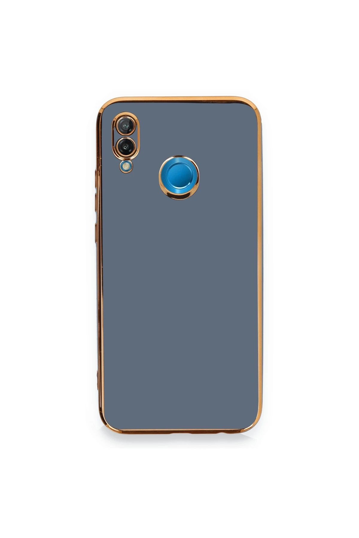 Newface Huawei P20 Lite Kılıf Volet Silikon - Mavi