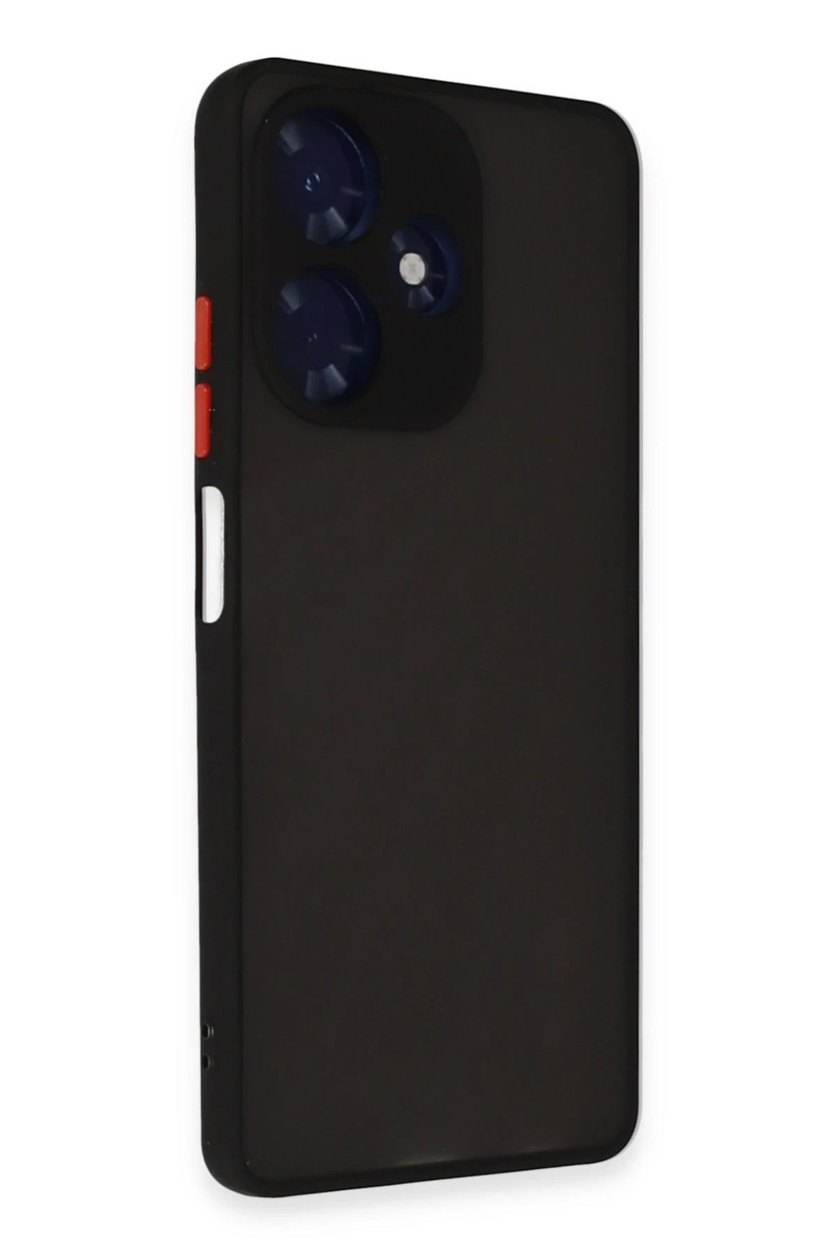 Newface İnfinix Hot 30 4G Kılıf Montreal Silikon Kapak - Siyah