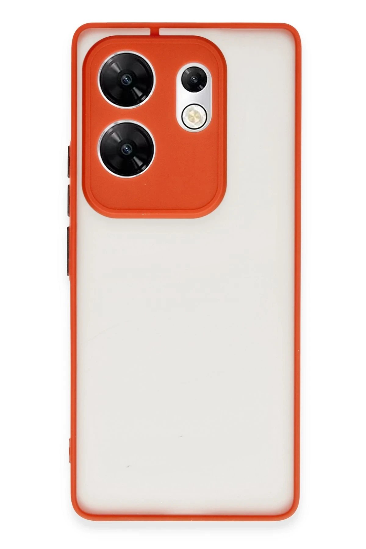 Newface İnfinix Zero 30 4G Kılıf Montreal Silikon Kapak - Kırmızı