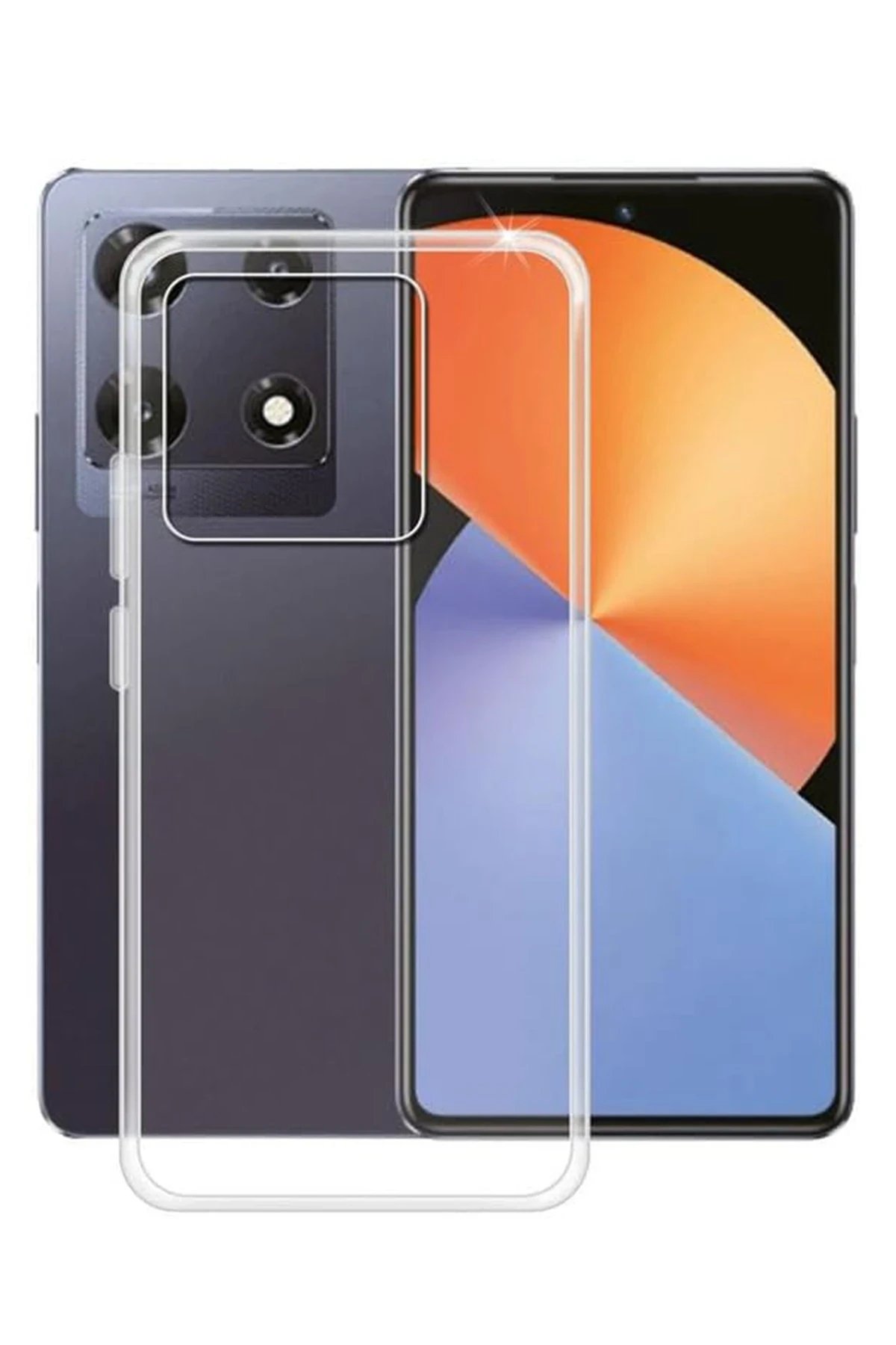 Newface İnfinix Note 30 Pro 4G Kılıf Lüx Şeffaf Silikon