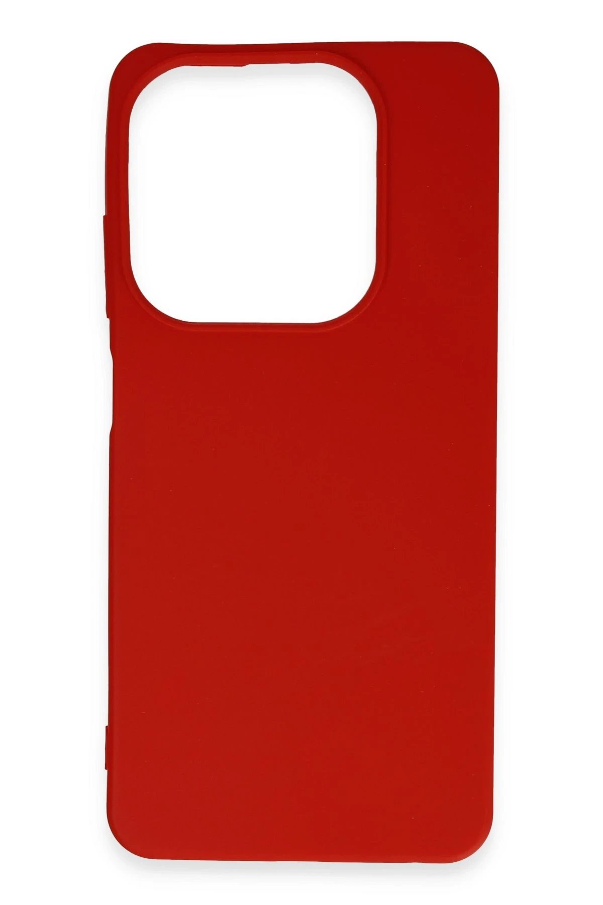 Newface İnfinix Hot 40i Kılıf First Silikon - Kırmızı