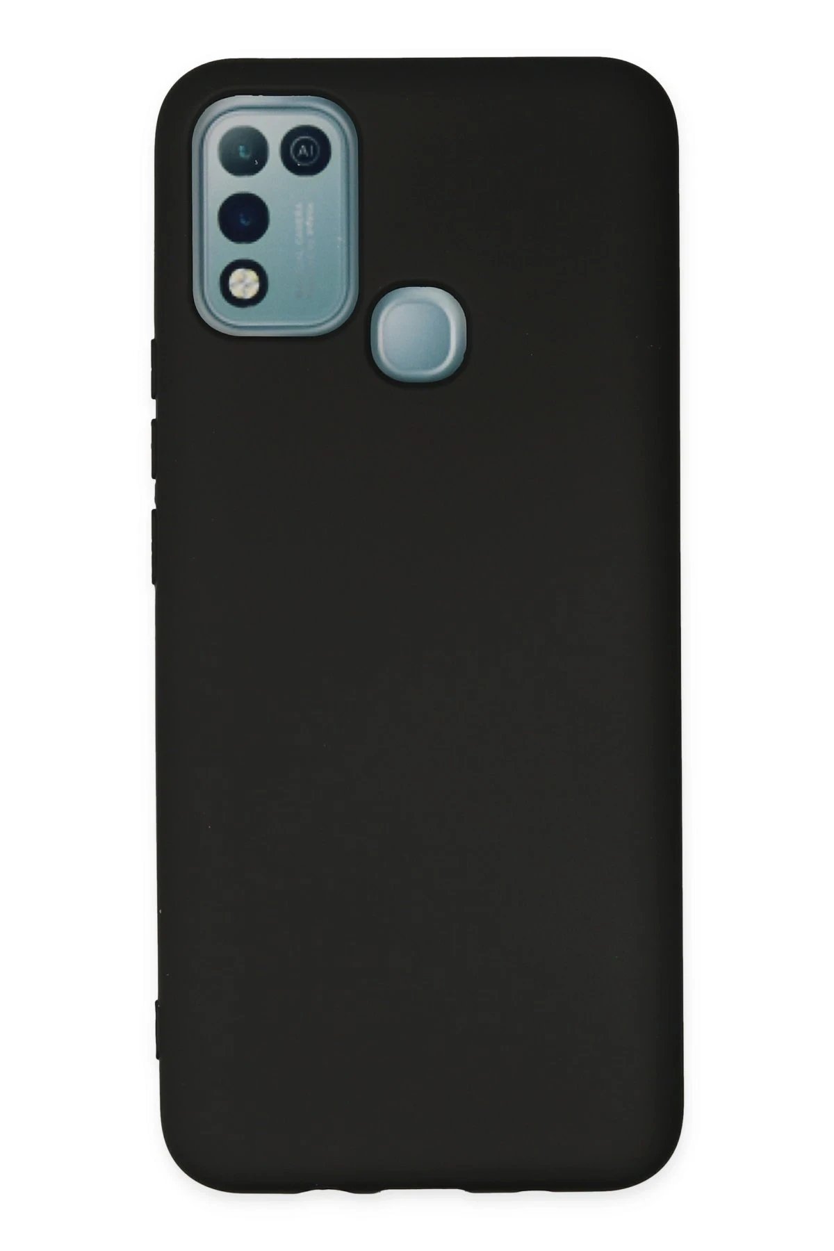 Newface İnfinix Hot 10 Play Kılıf Nano içi Kadife Silikon - Siyah