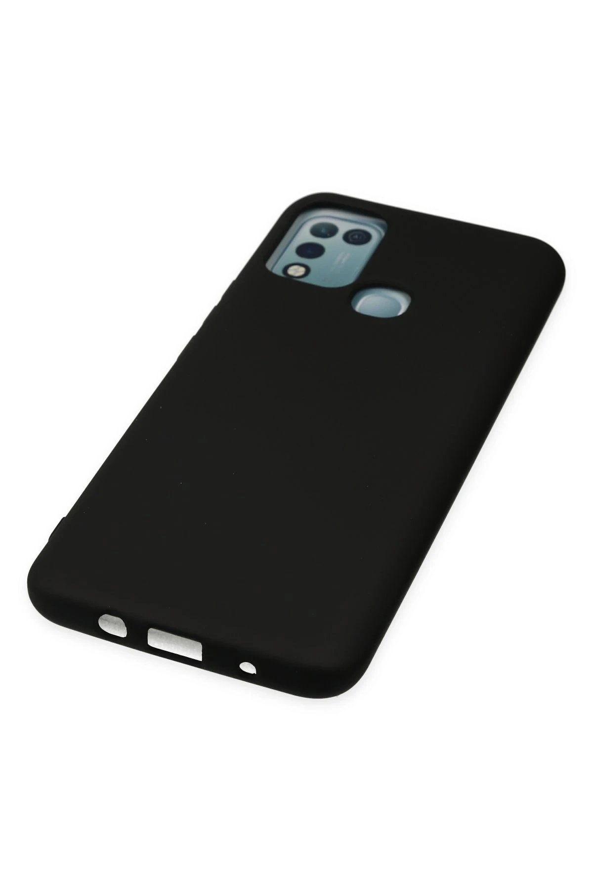 Newface İnfinix Hot 10 Play Kılıf Nano içi Kadife Silikon - Siyah