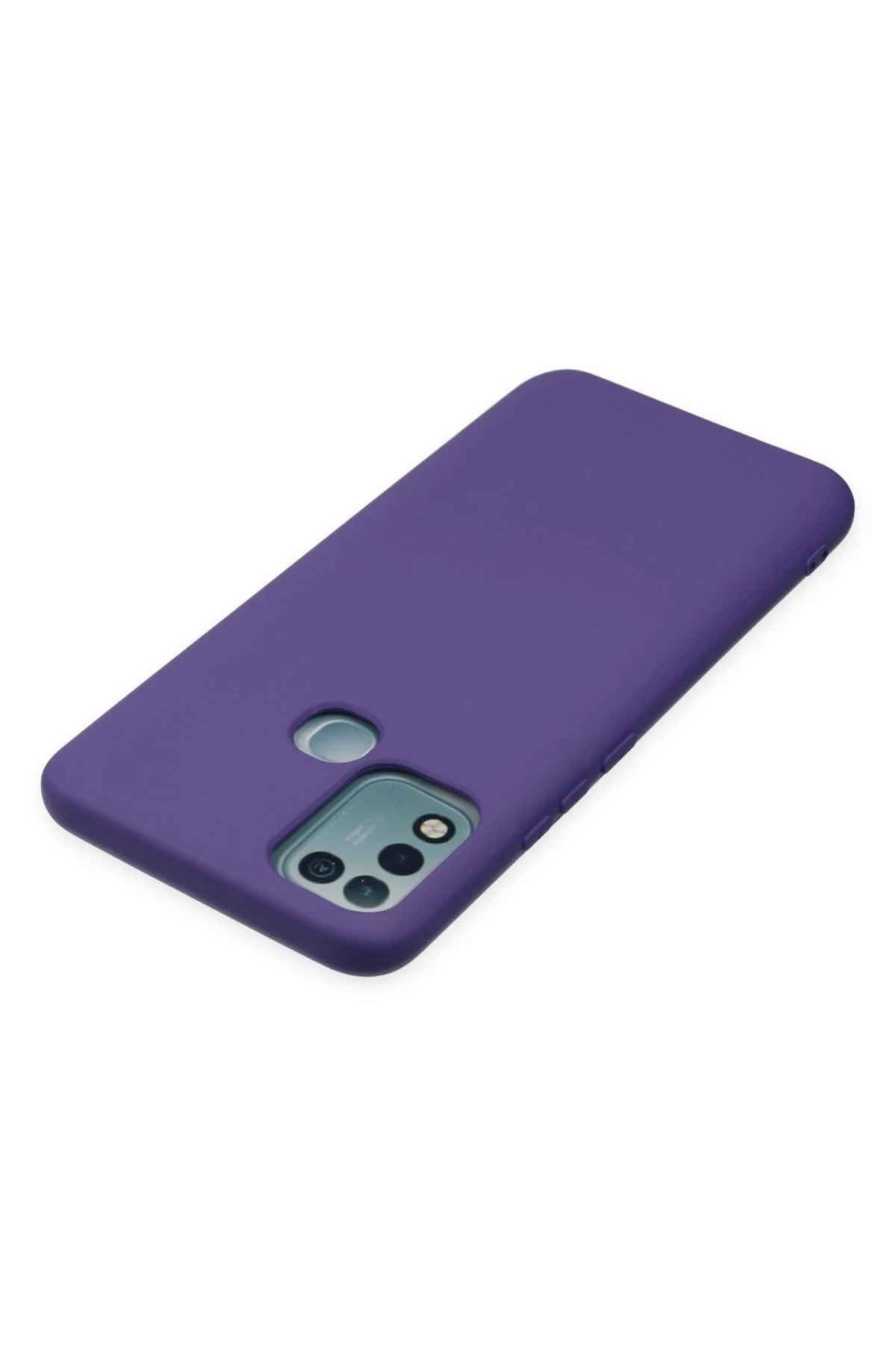 Newface İnfinix Hot 10 Play Kılıf Nano içi Kadife Silikon - Mor