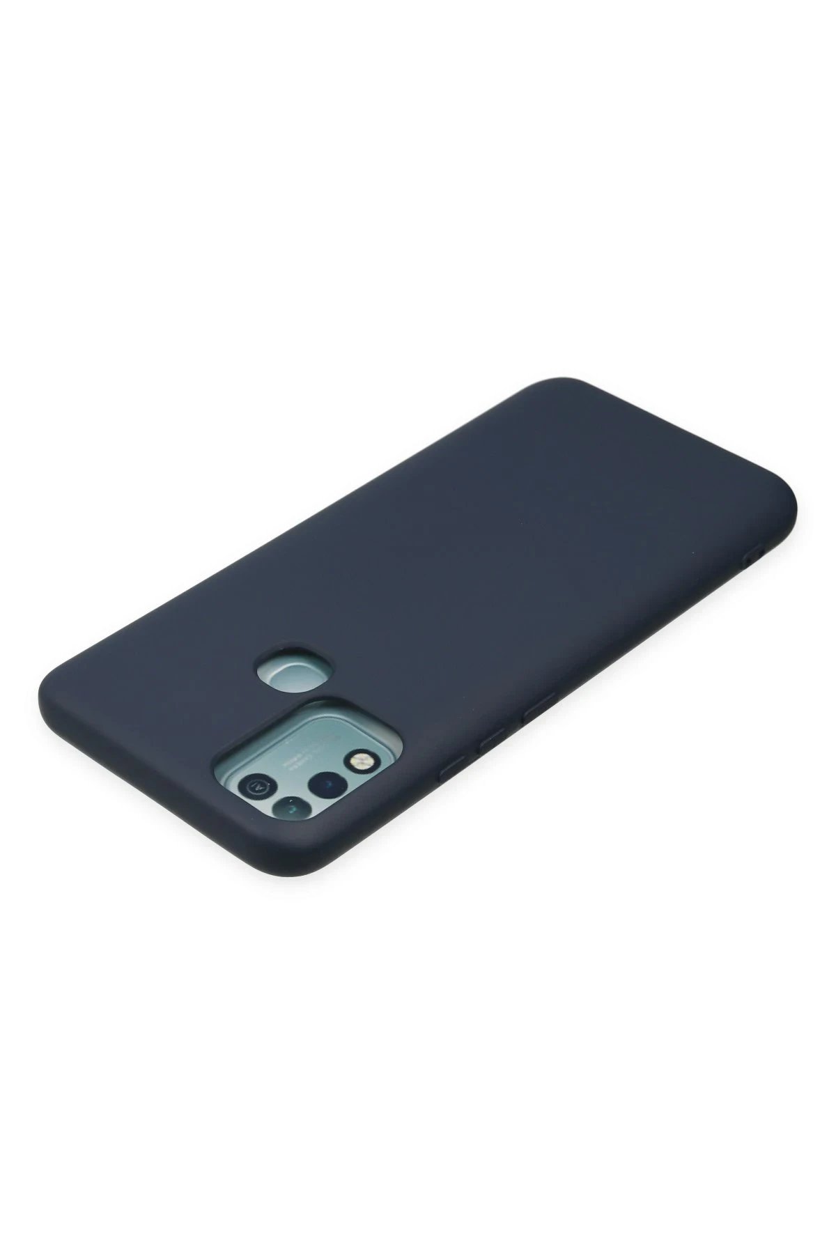 Newface İnfinix Hot 10 Play Kılıf Nano içi Kadife Silikon - Lacivert