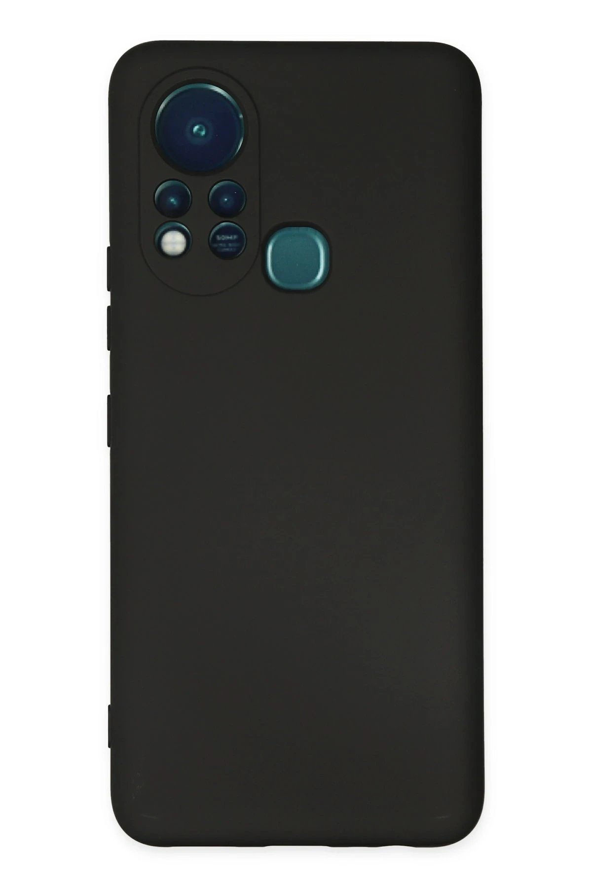 Newface İnfinix Hot 11s Kılıf Nano içi Kadife Silikon - Siyah