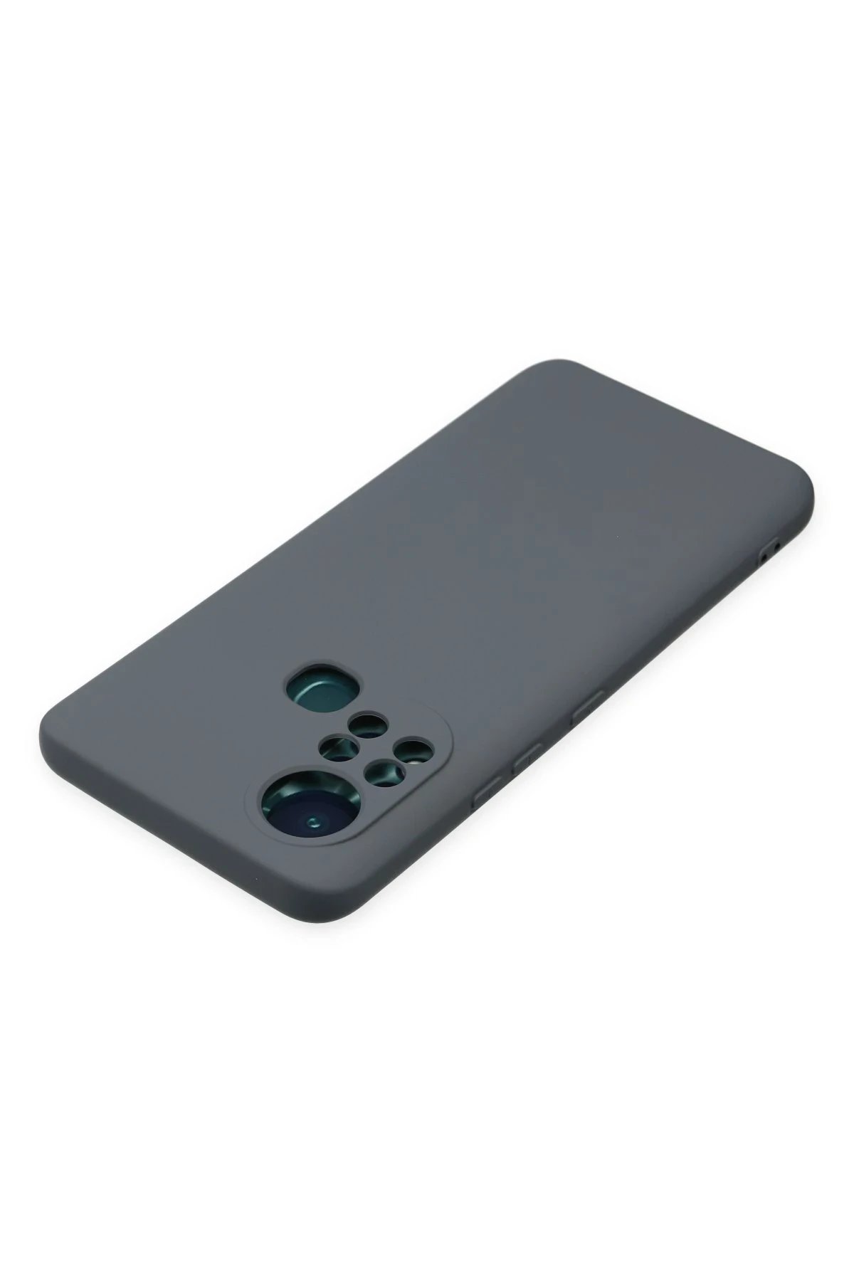 Newface İnfinix Hot 11s Kılıf Nano içi Kadife Silikon - Gri