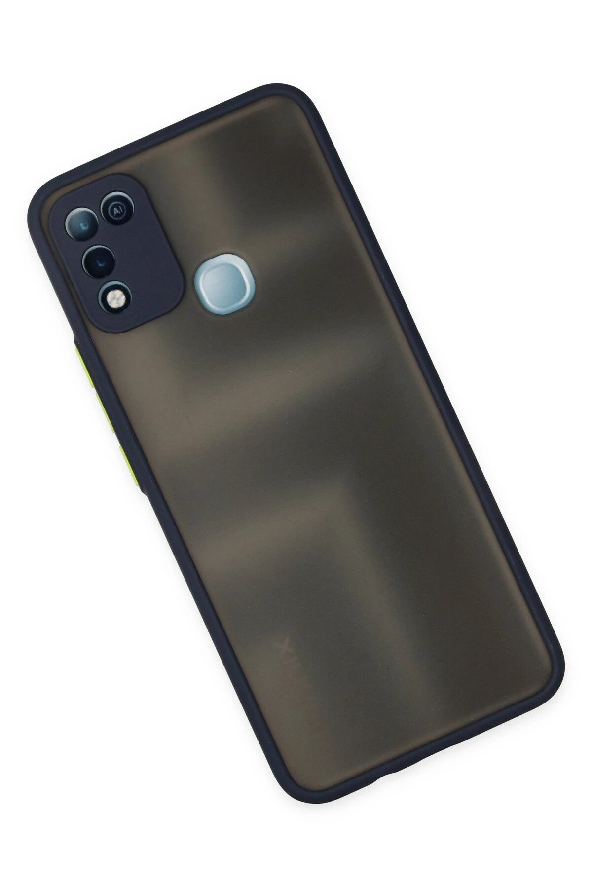 Newface İnfinix Hot 10 Play Kılıf Montreal Silikon Kapak - Lacivert