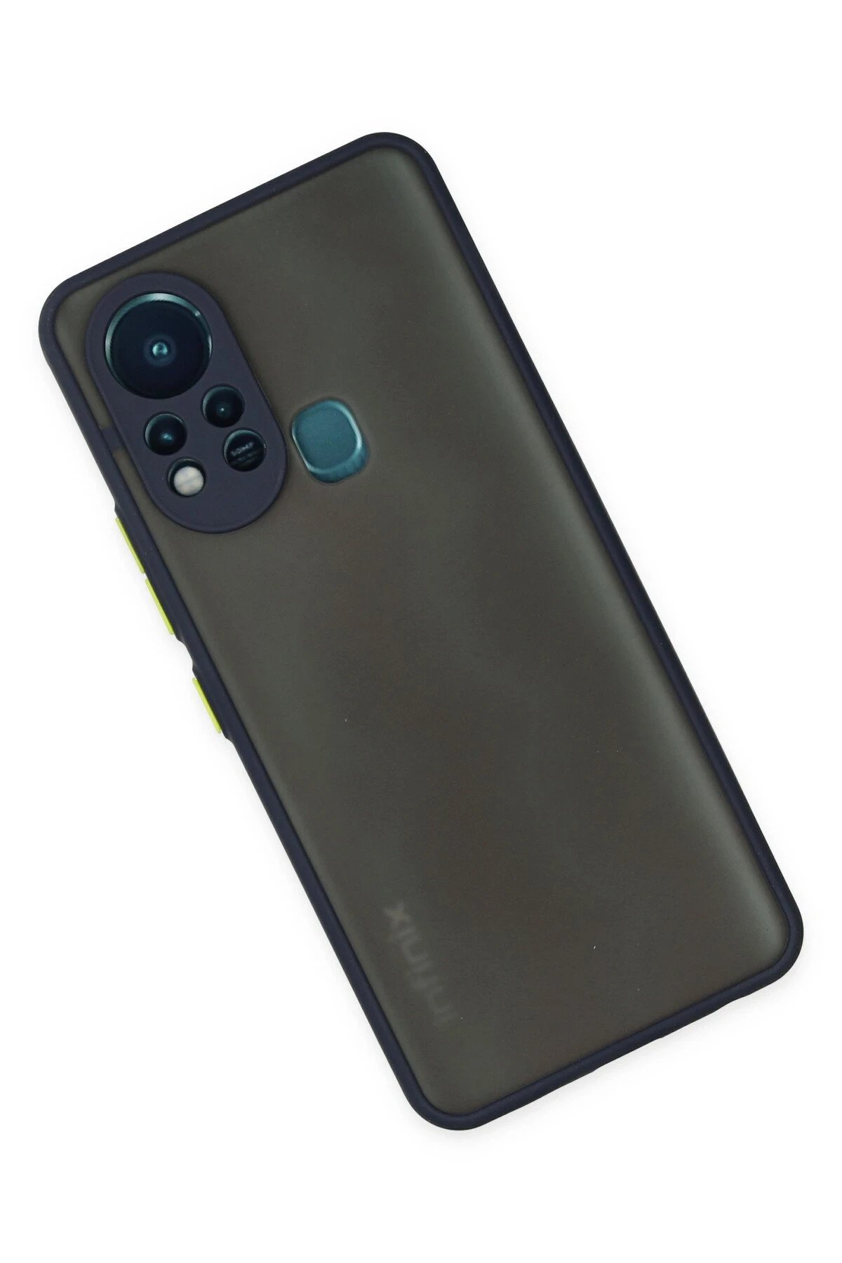 Newface İnfinix Hot 11s Kılıf Montreal Silikon Kapak - Lacivert