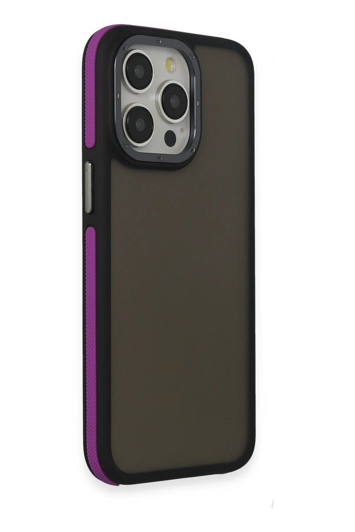 Newface iPhone 15 Pro Max Harvel Kapak - Derin Mor