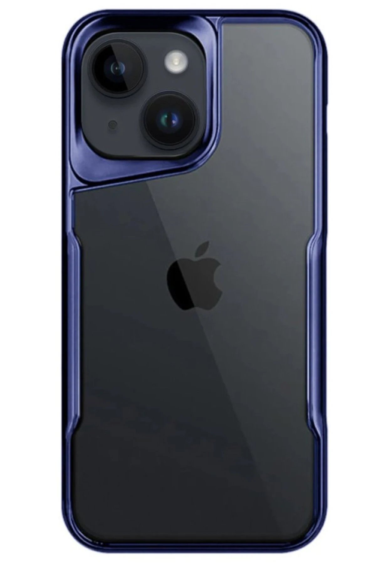 Newface iPhone 14 Kılıf Boyi Silikon Kapak - Lacivert