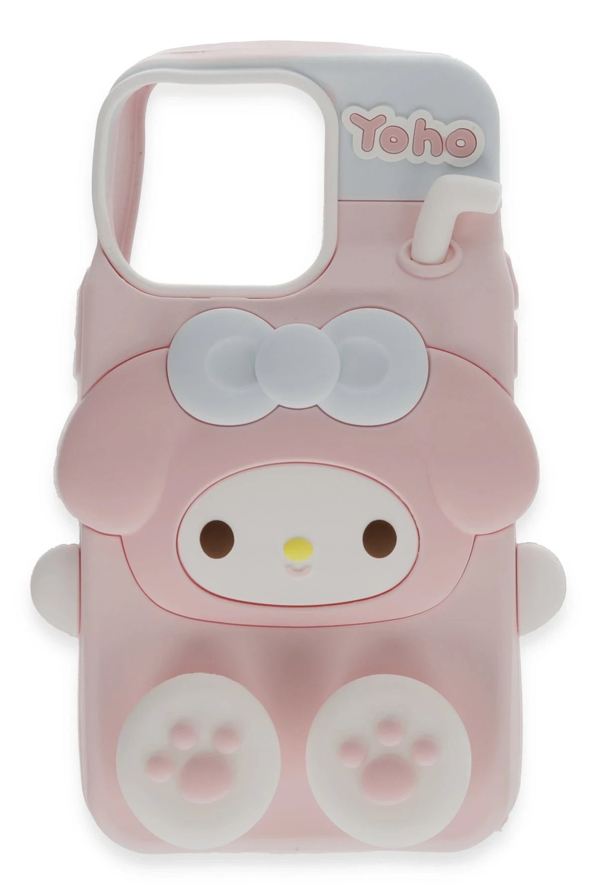 Newface iPhone 15 Pro Max Kılıf Poky Karakter Silikon Kapak - Desen 2