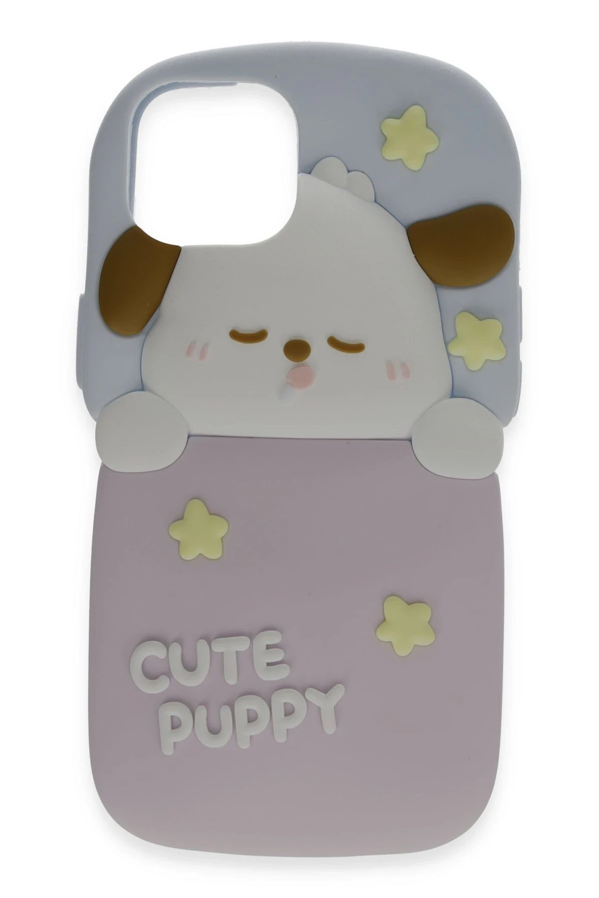 Newface iPhone 15 Pro Max Kılıf Poky Karakter Silikon Kapak - Desen 9