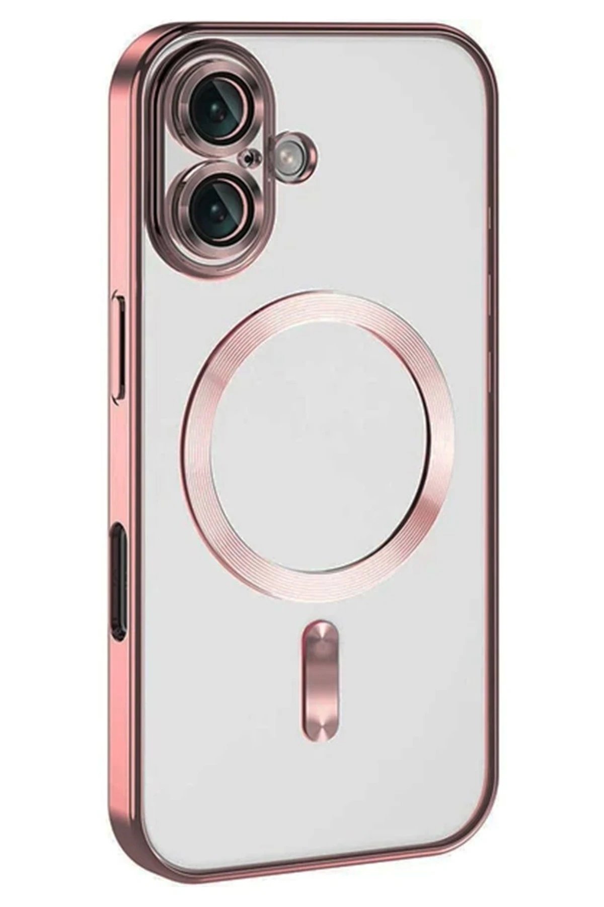 Newface iPhone 16 Plus Kılıf Kross Magneticsafe Kapak - Pembe