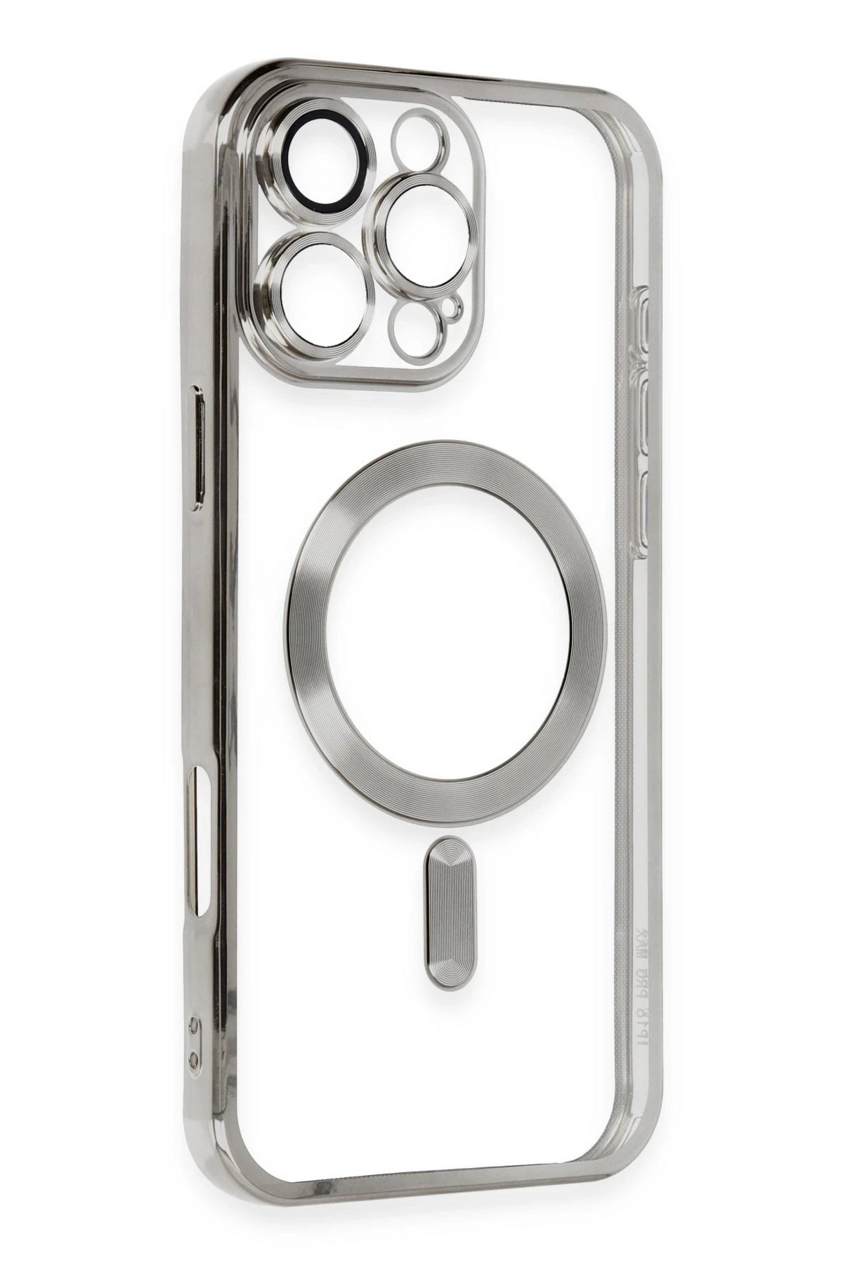 Newface iPhone 16 Pro Max Kılıf Kross Magneticsafe Kapak - Titan Gri