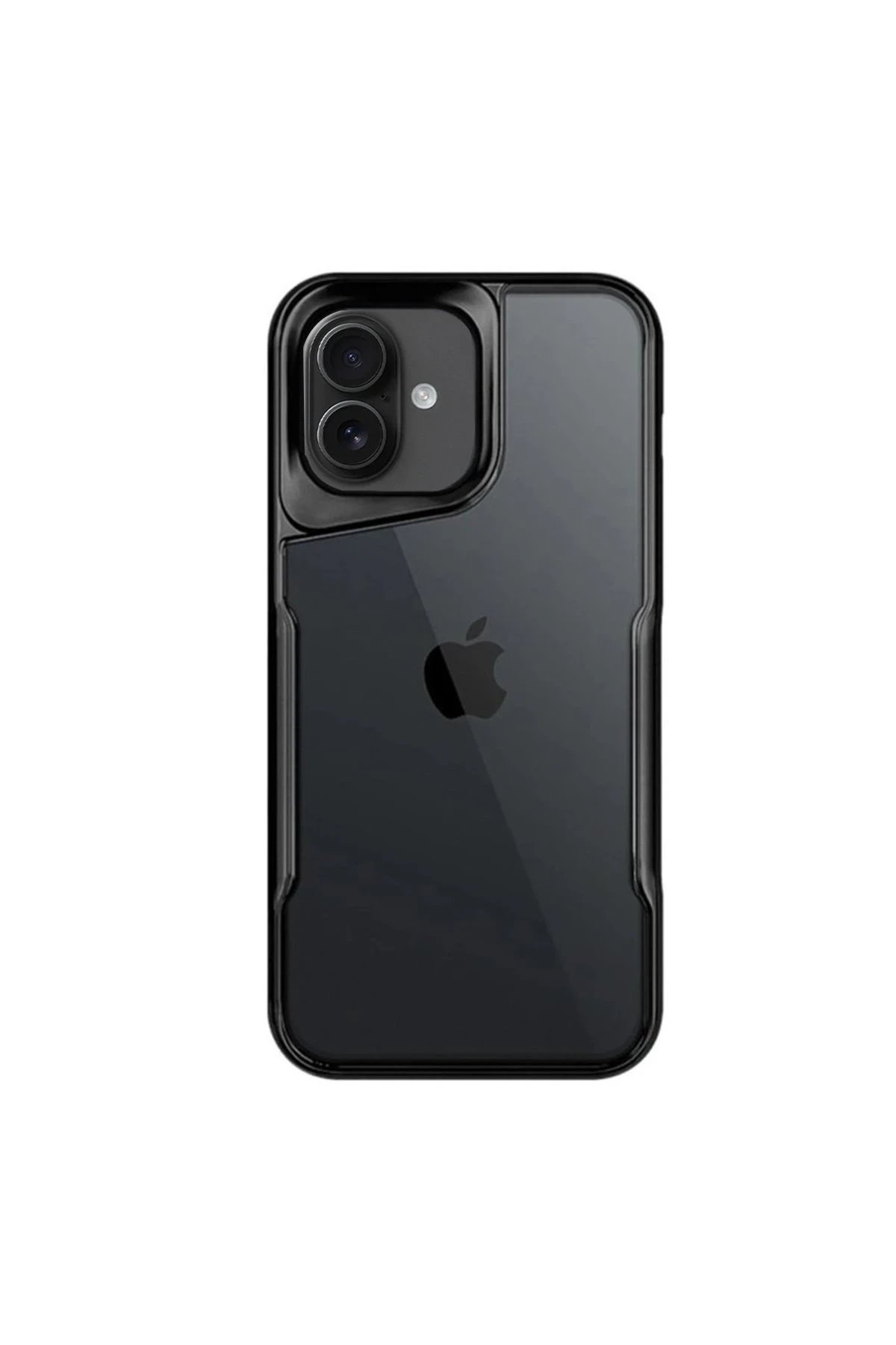 Newface iPhone 16 Kılıf Boyi Silikon Kapak - Siyah