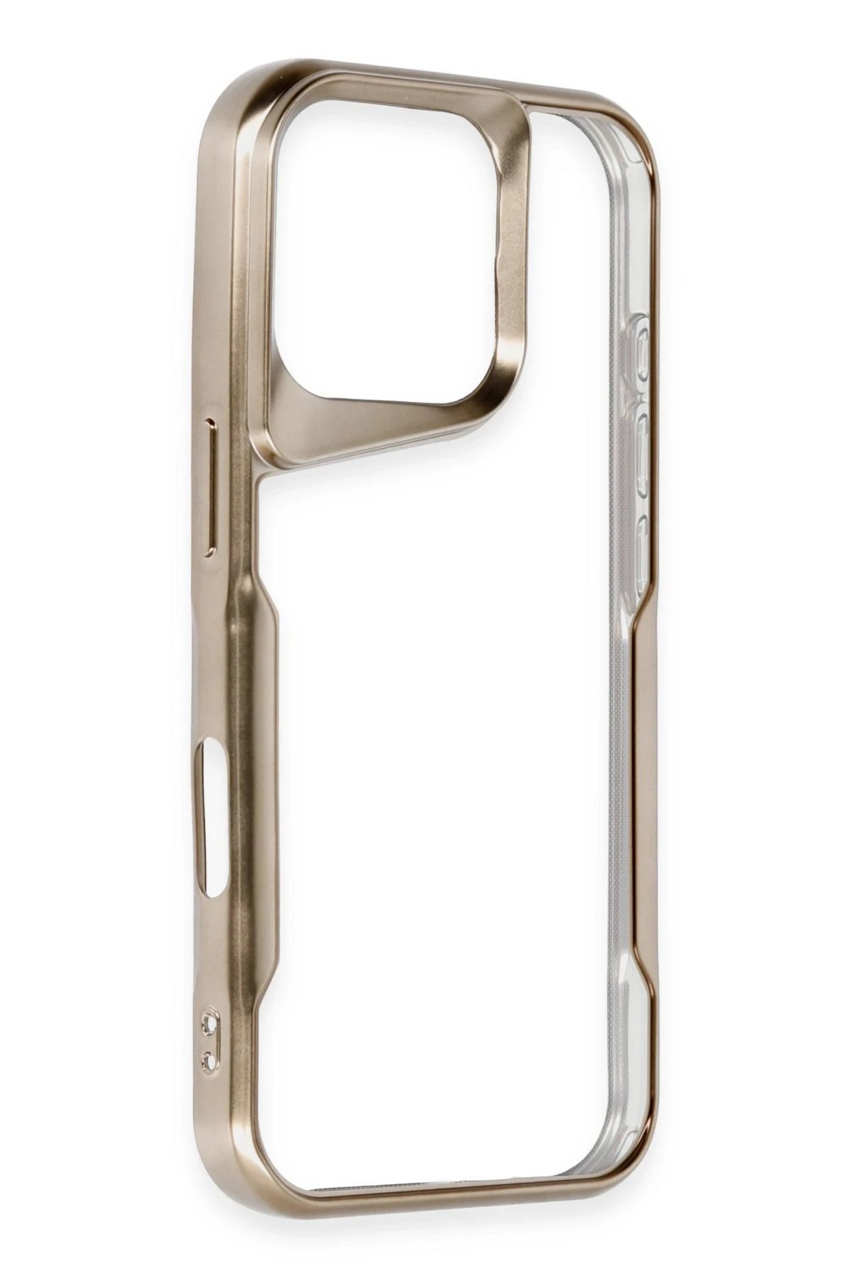 Newface iPhone 16 Pro Kılıf Boyi Silikon Kapak - Desert