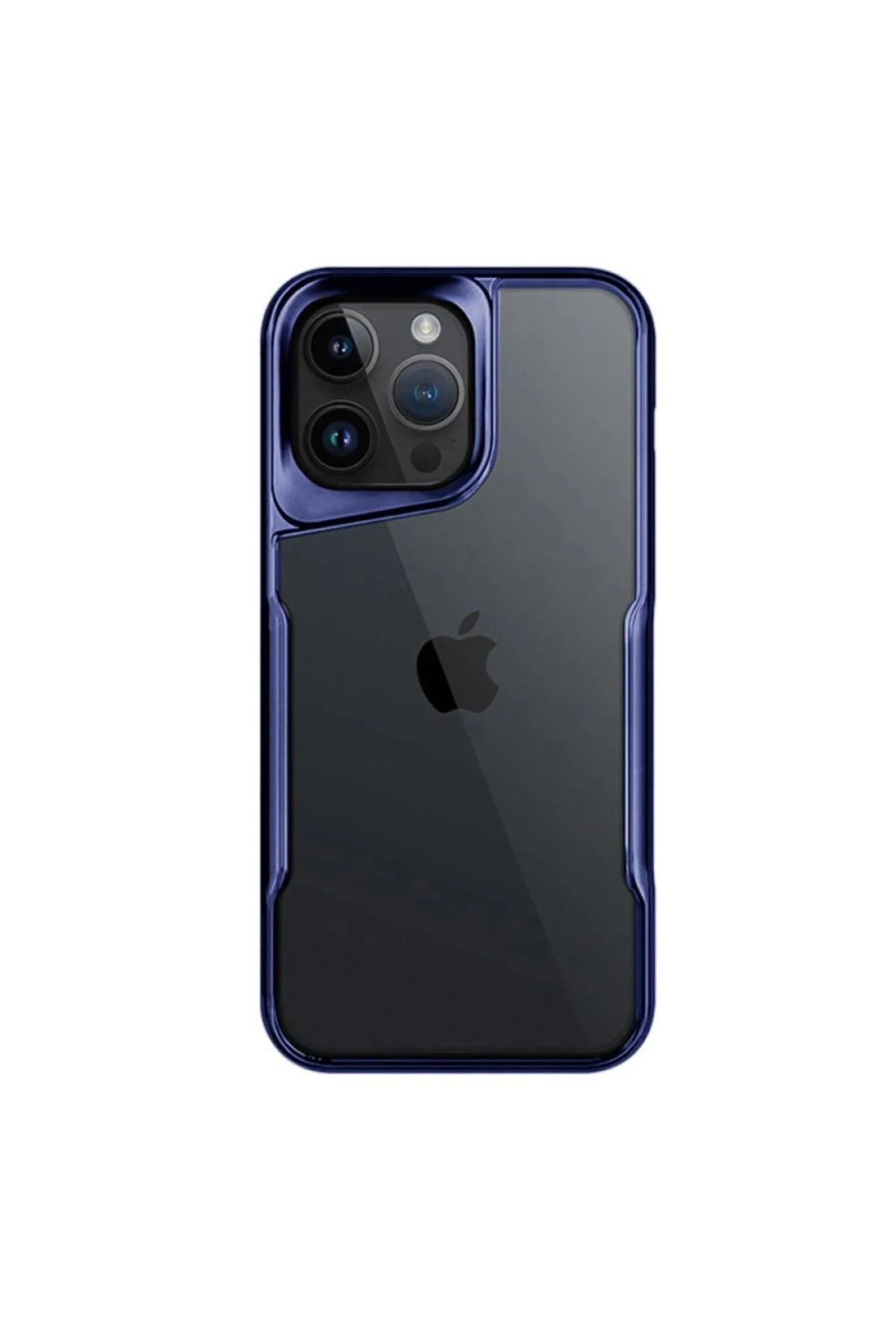 Newface iPhone 16 Pro Max Kılıf Boyi Silikon Kapak - Lacivert