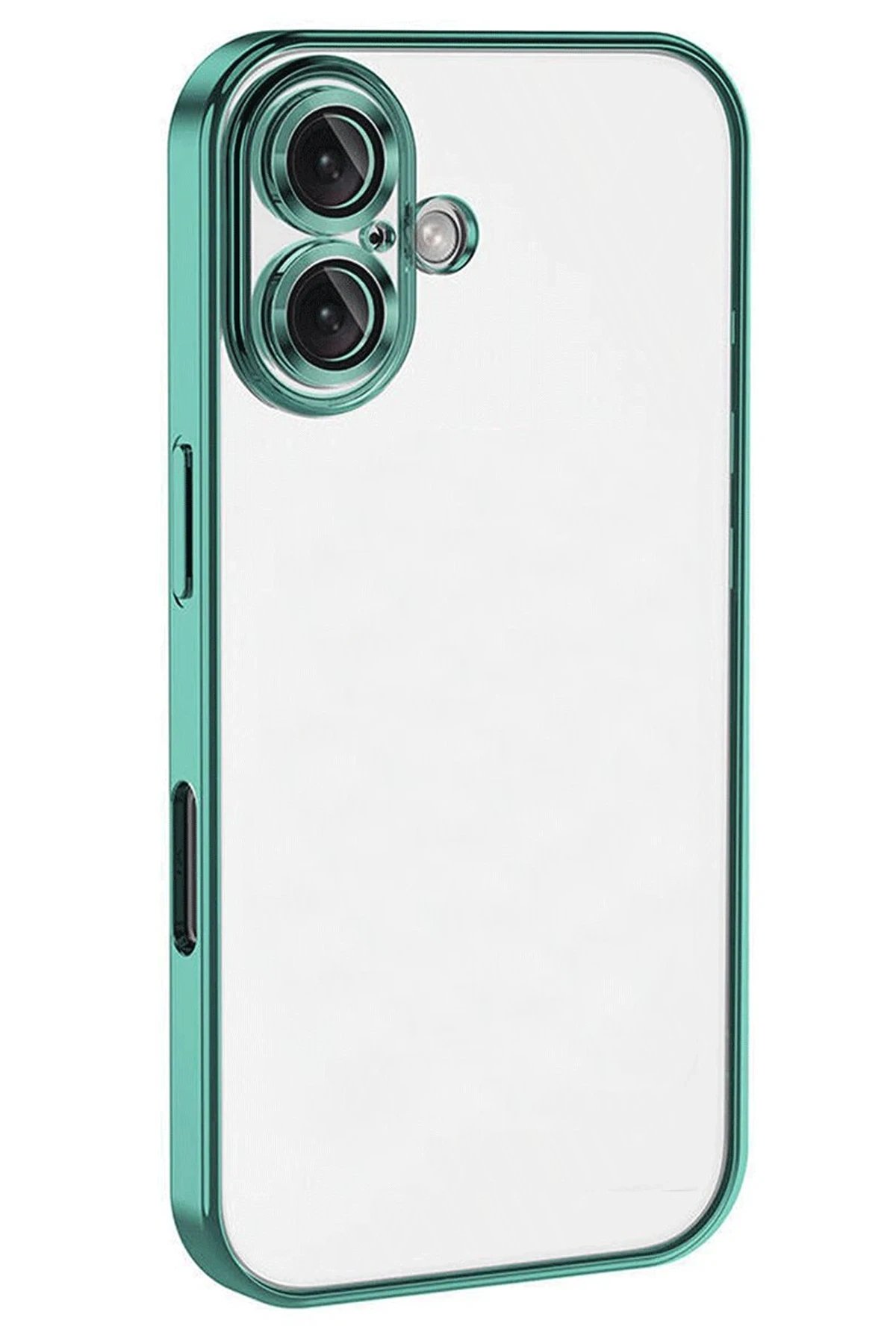 Newface iPhone 16 Kılıf Razer Lensli Silikon uaz