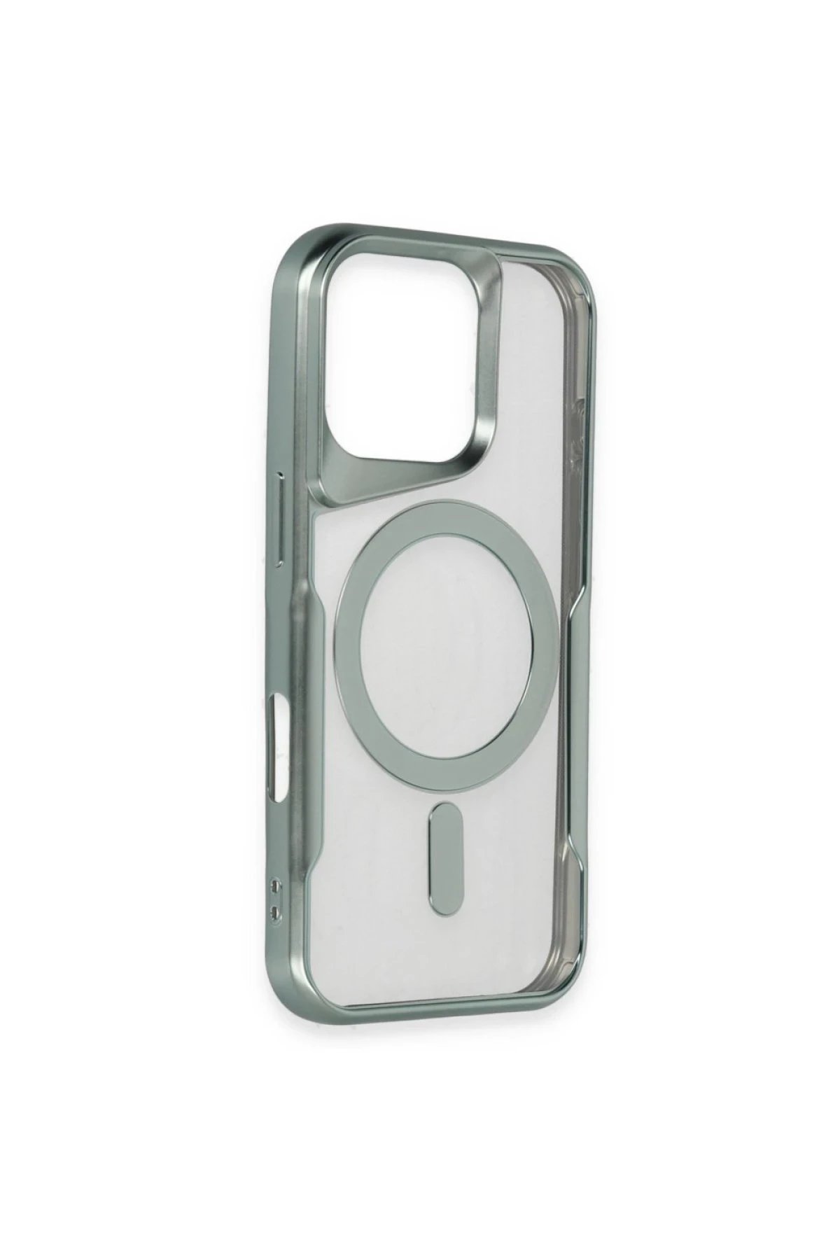 Newface iPhone 16 Plus Kılıf Boyi Magsafe Silikon Kapak - Derin Mor