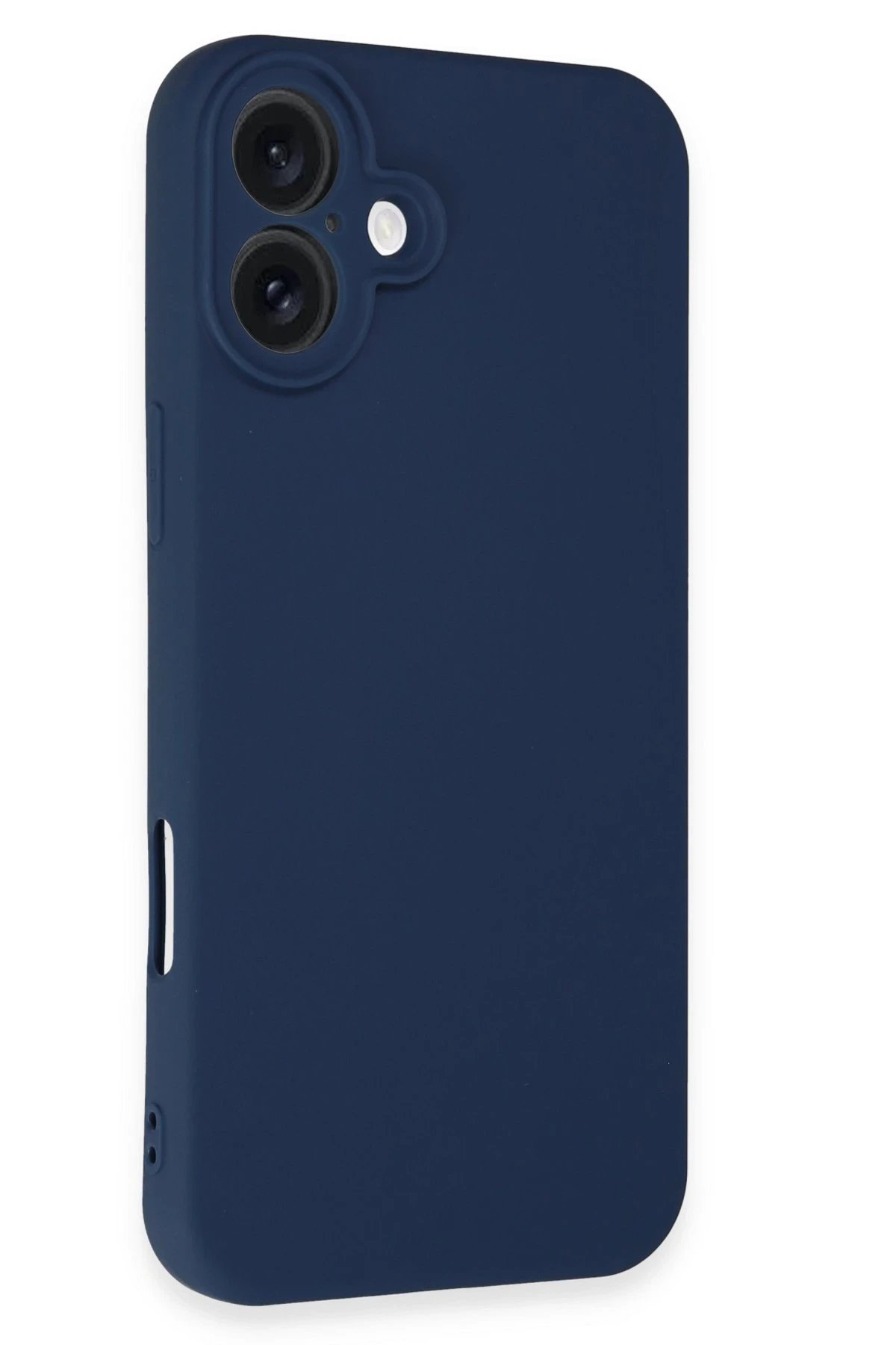 Newface iPhone 16 Kılıf First Silikon - Lacivert