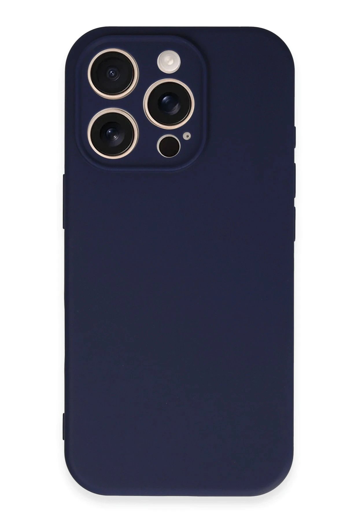 Newface iPhone 16 Pro Kılıf First Silikon - Lacivert