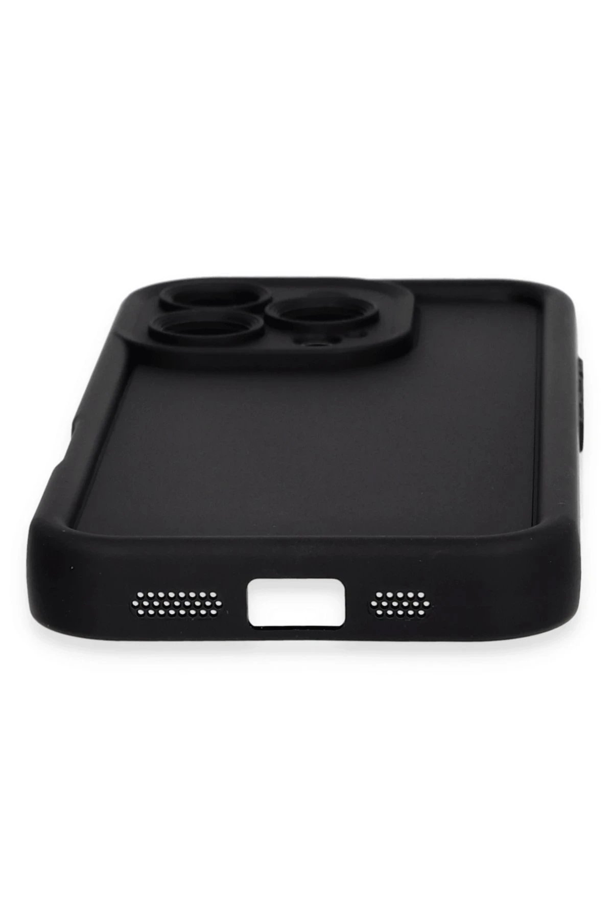 Newface iPhone 16 Pro Kılıf Viera Silikon - Siyah