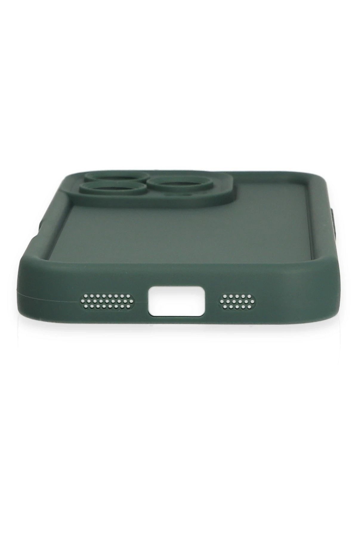 Newface iPhone 16 Pro Max Kılıf Viera Silikon - Koyu Yeşil