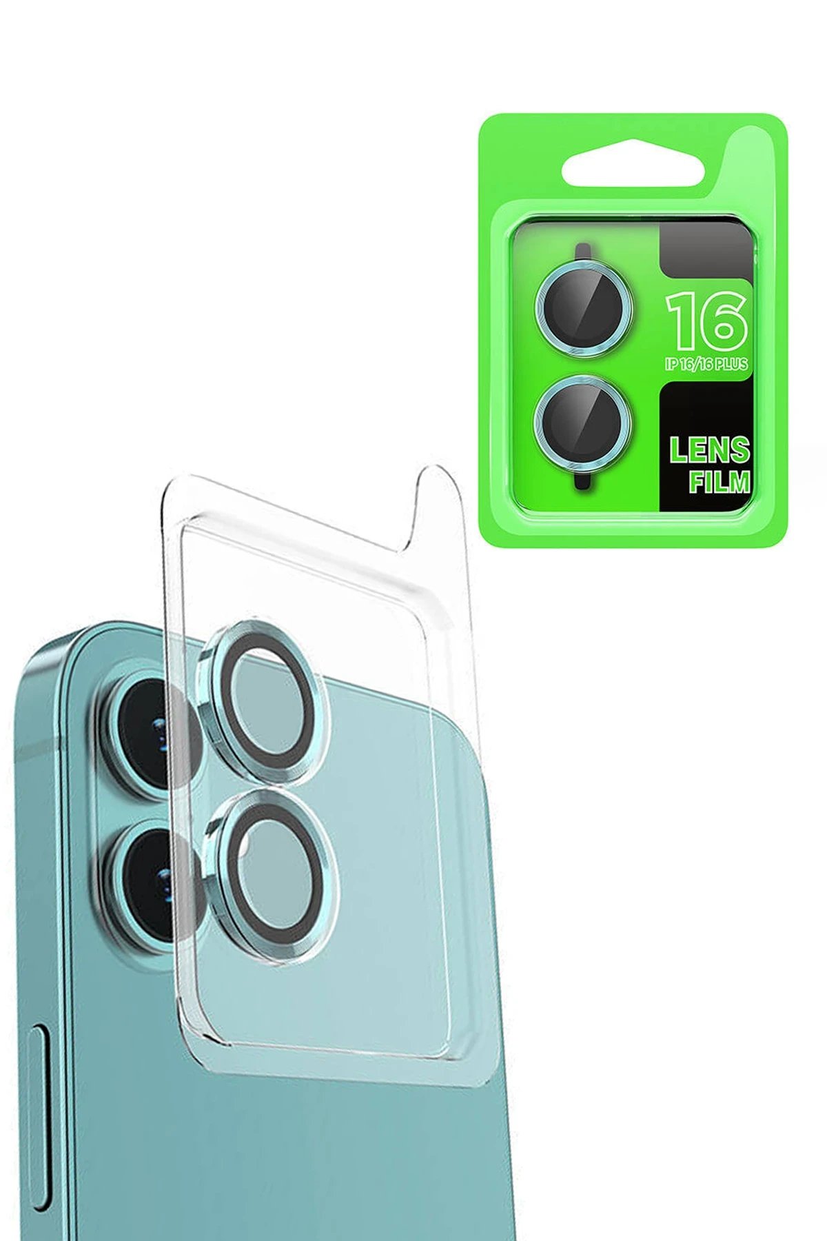 Newface iPhone 16 Plus Raze Metal Kamera Lens uaz