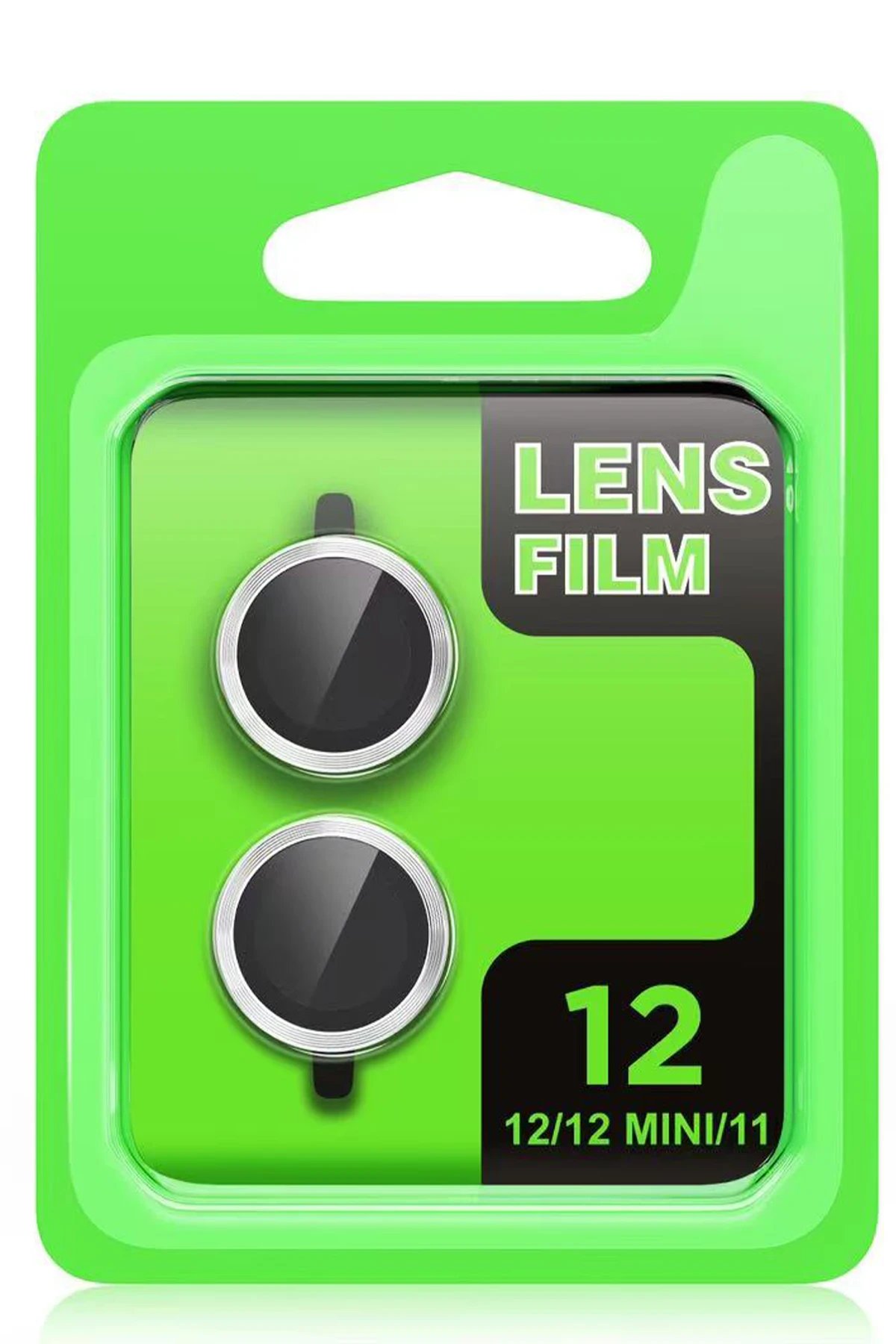 Newface iPhone 12 Mini Raze Metal Kamera Lens - Mavi