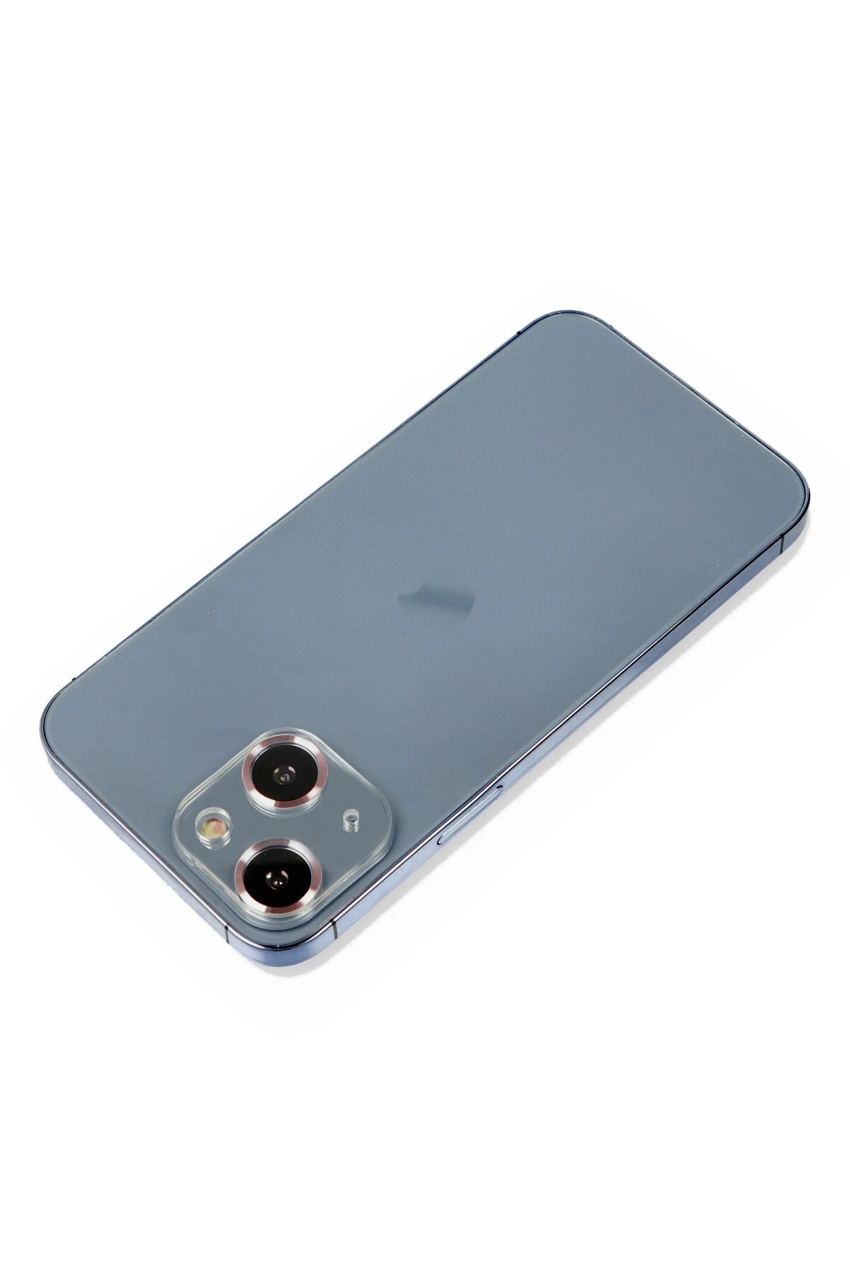Newface iPhone 13 Mini Metal Kamera Lens Koruma Cam - Mor