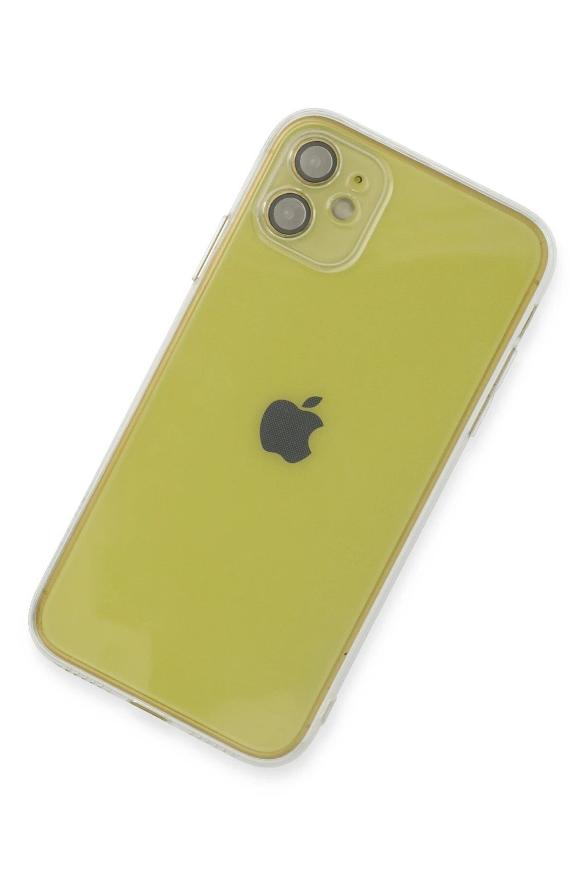 Newface iPhone 12 Kılıf Fly Lens Silikon - Şeffaf