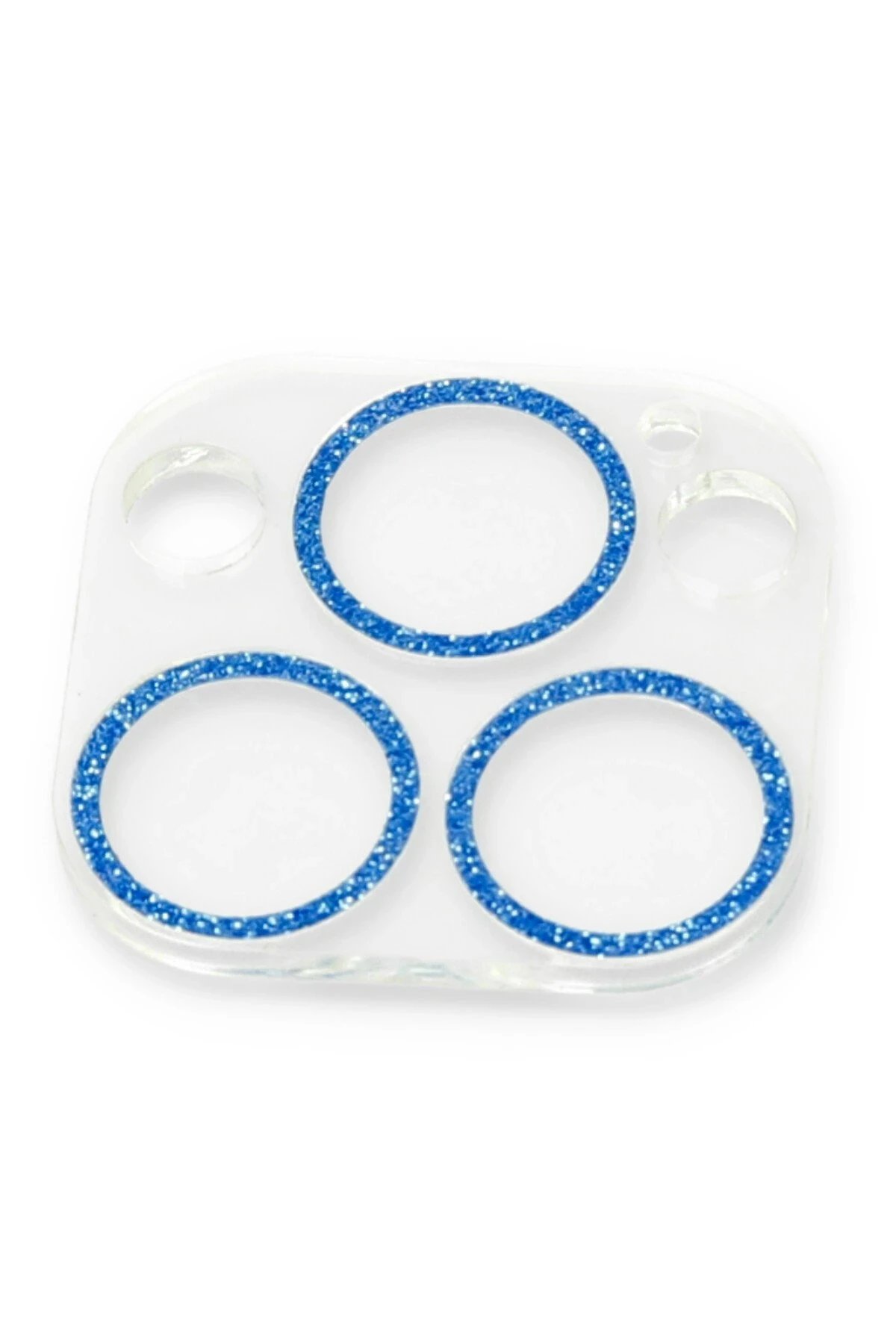 Newface iPhone 13 Pro Shine Kamera Lens Koruma Cam - Mavi