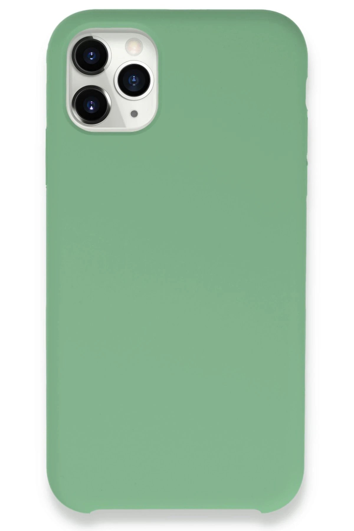 Newface iPhone 11 Pro Kılıf Lansman Legant Silikon - Yeşil