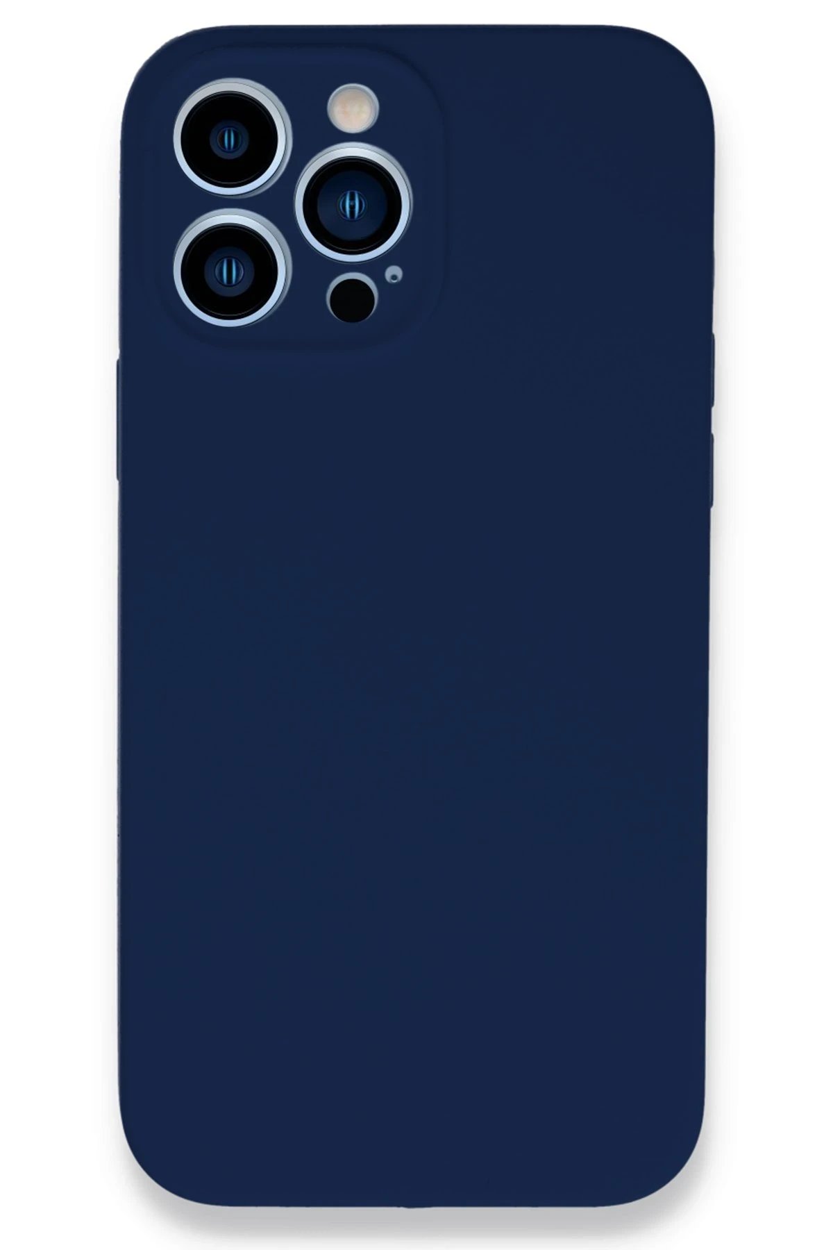 Newface iPhone 13 Pro Kılıf Lansman Legant Silikon - Lacivert