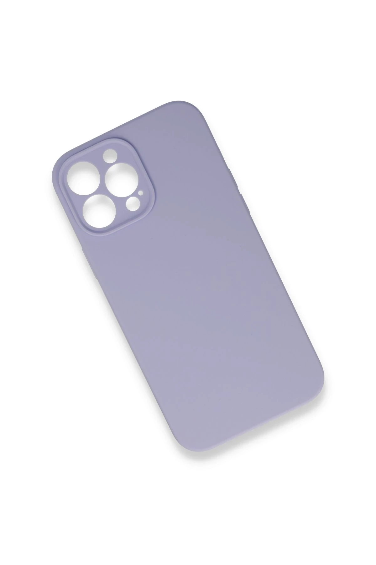 Newface iPhone 13 Pro Max Kılıf Lansman Legant Silikon - Lila