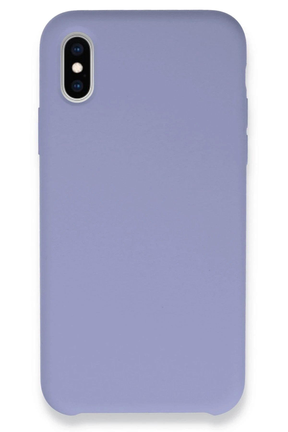 Newface iPhone XS Max Kılıf Lansman Legant Silikon - Lila