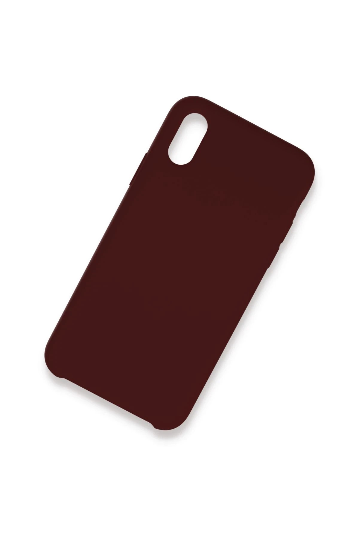 Newface iPhone XS Max Kılıf Lansman Legant Silikon - Bordo